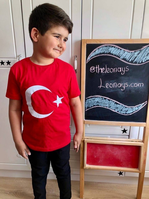 Türk Bayraklı Tişört