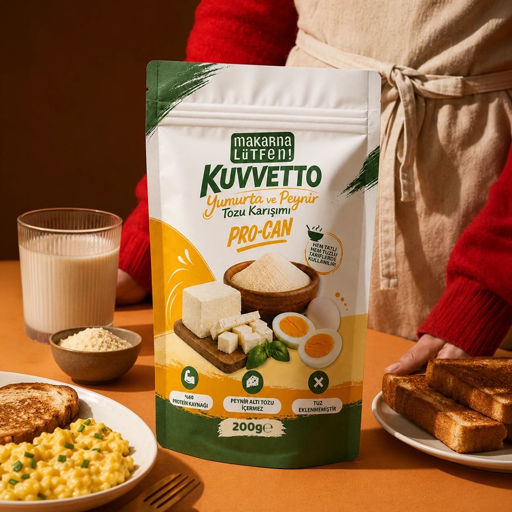 Kuvvetto Procan Yumurta ve Peynir Tozu Karışımı (200 gram) 5