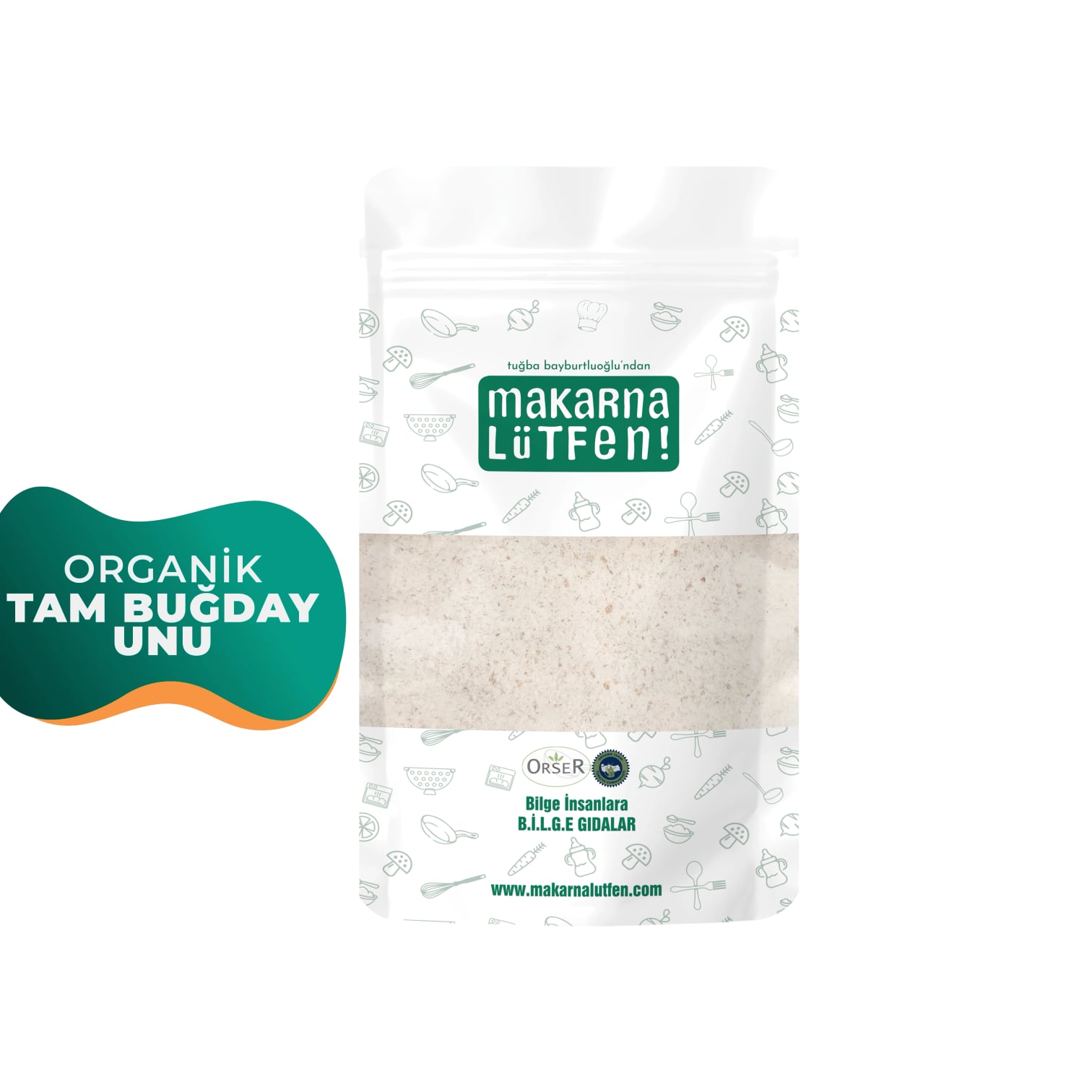 Organik Tam Buğday Unu 250gr - Doğal Lezzet ve Sağlık Kaynağı 2