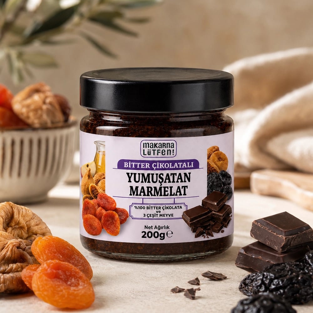 Bitter Çikolatalı Yumuşatan Marmelat (200 g) 4