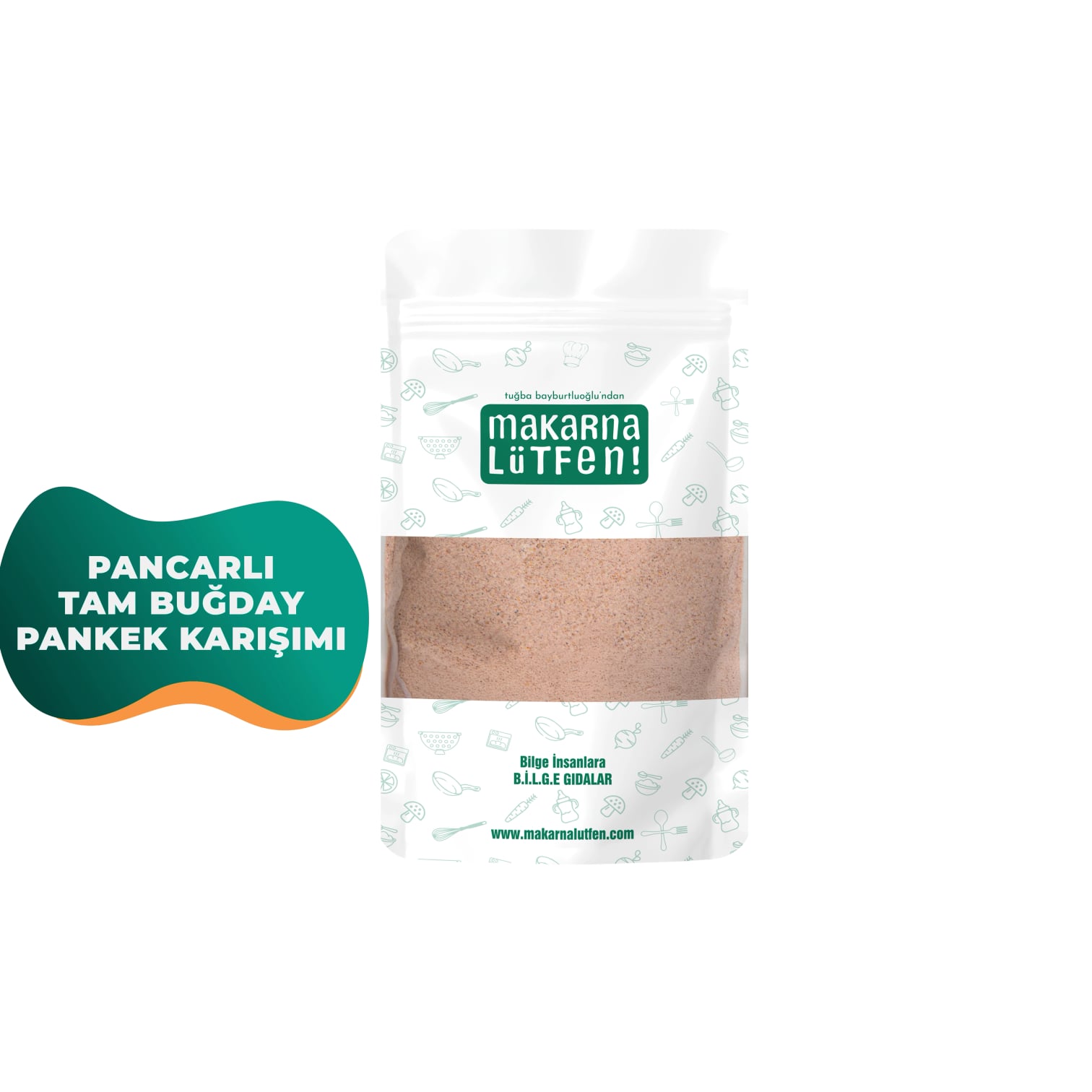 Pancarlı Tam Buğday Pankek Karışımı ile Kahvaltılara Renk Katın (235g) 2
