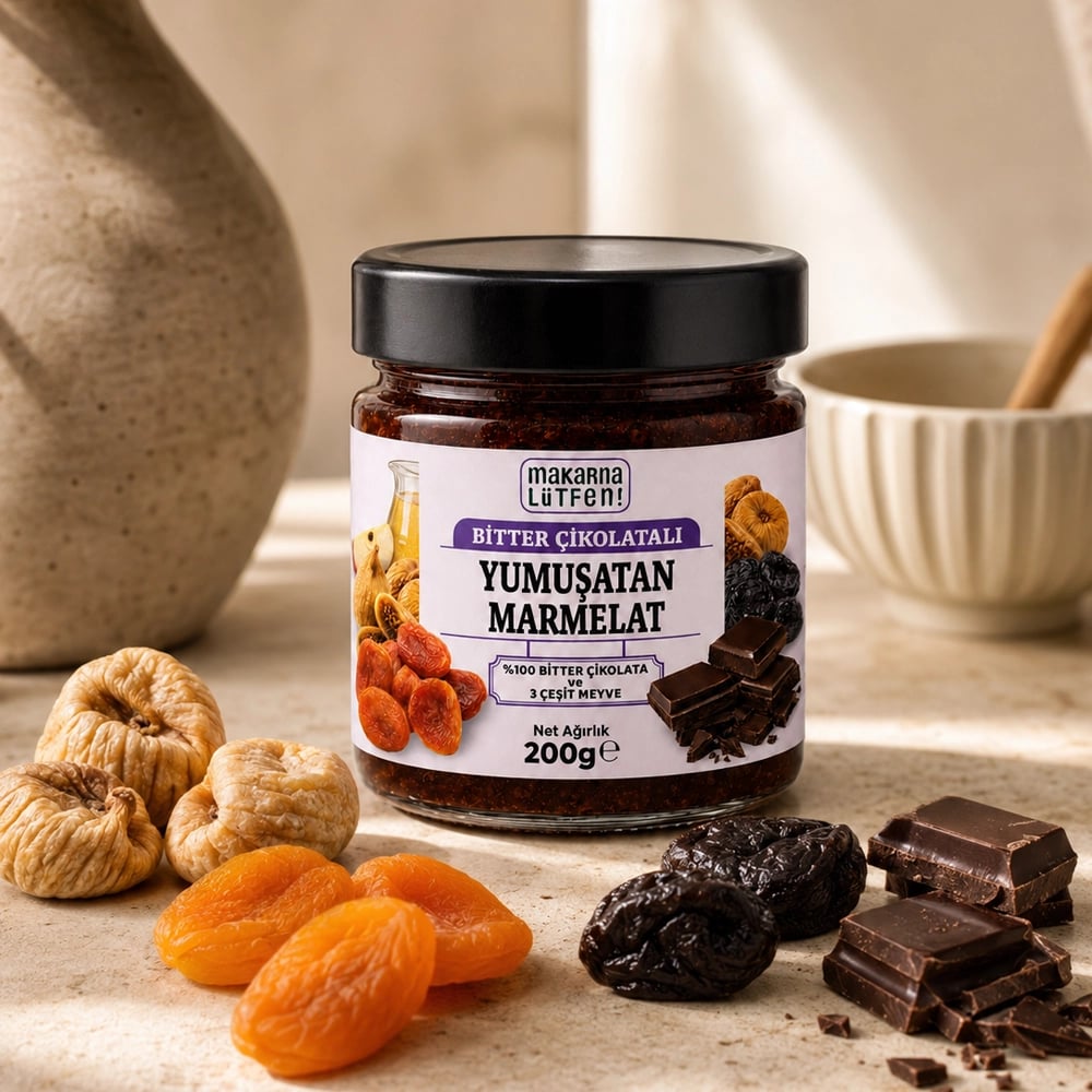 Bitter Çikolatalı Yumuşatan Marmelat (200 g) 2