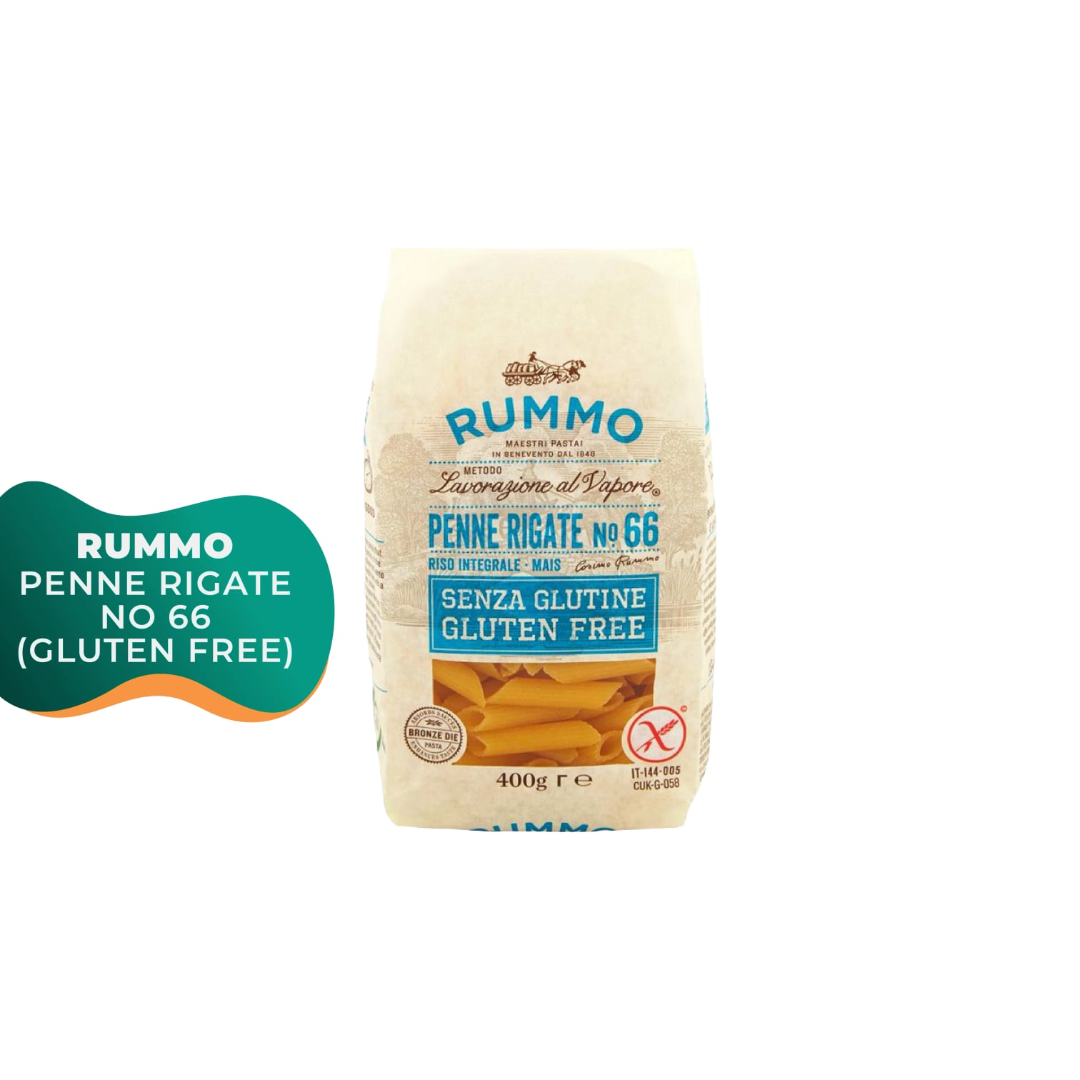 Rummo Glutensiz Sade Kalem Makarna (400 g) 2
