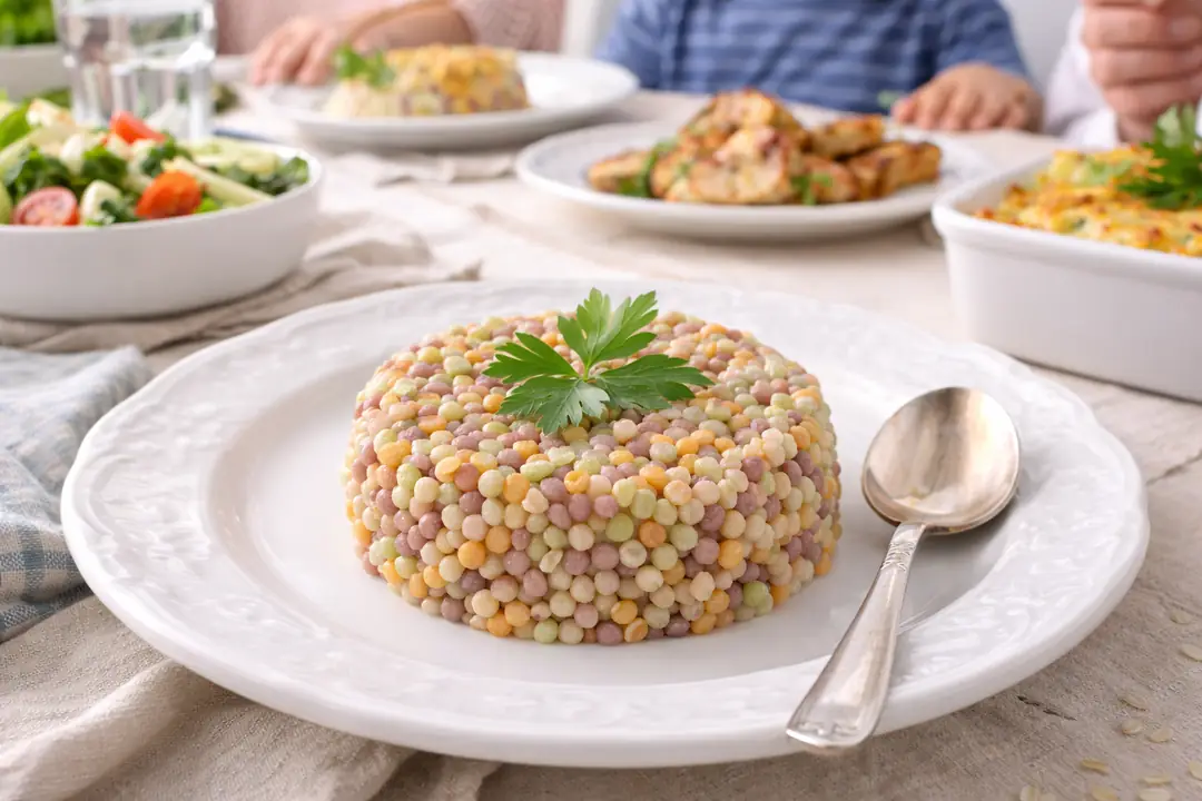 Sebzeli Kuskus Pilavı