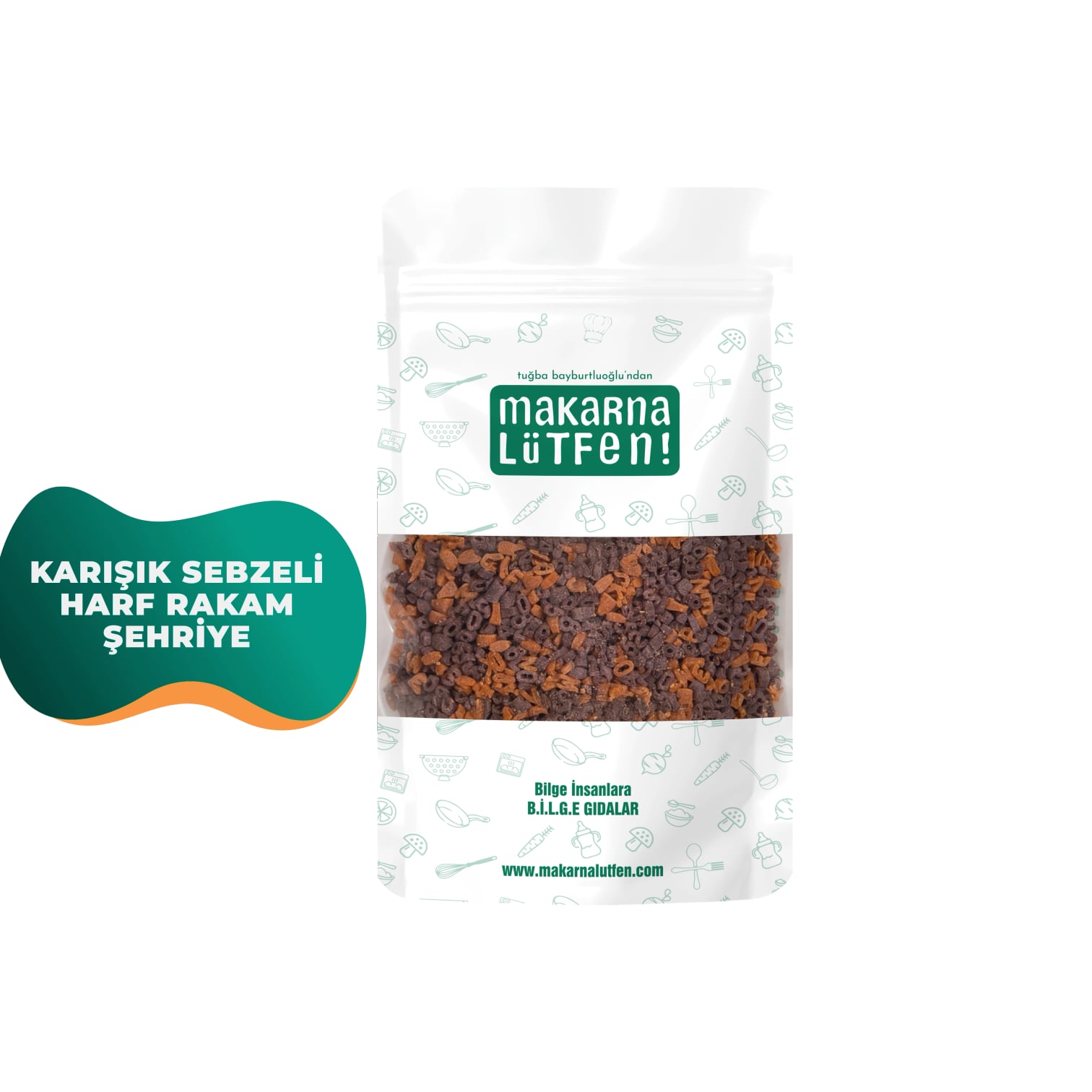 Renkli Harf ve Rakam Şehriyeler ile Çocukların Sağlıklı Beslenmesi (250 gr) 2