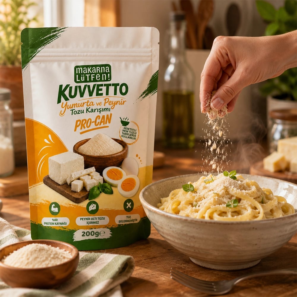 Kuvvetto Procan Yumurta ve Peynir Tozu Karışımı (200 gram) 6