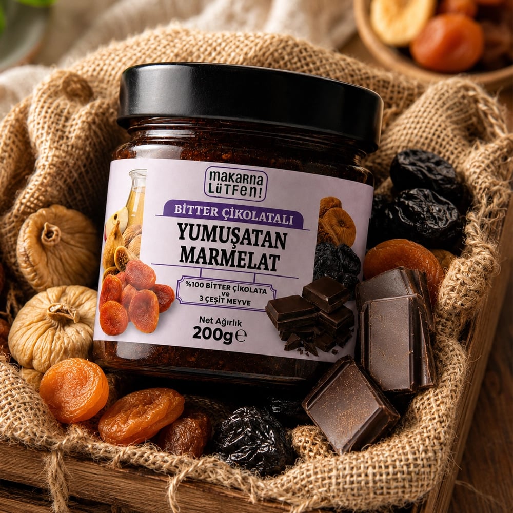 Bitter Çikolatalı Yumuşatan Marmelat (200 g) 3
