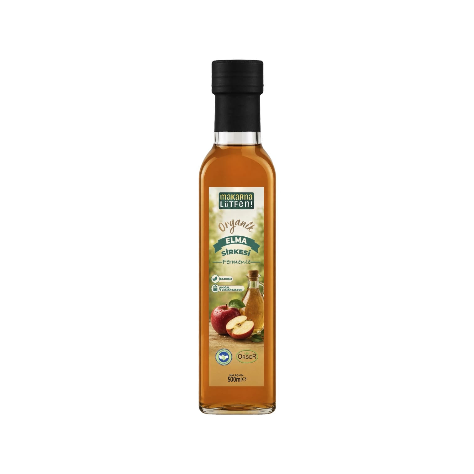 Organik Elma Sirkesi (500 ml) 2