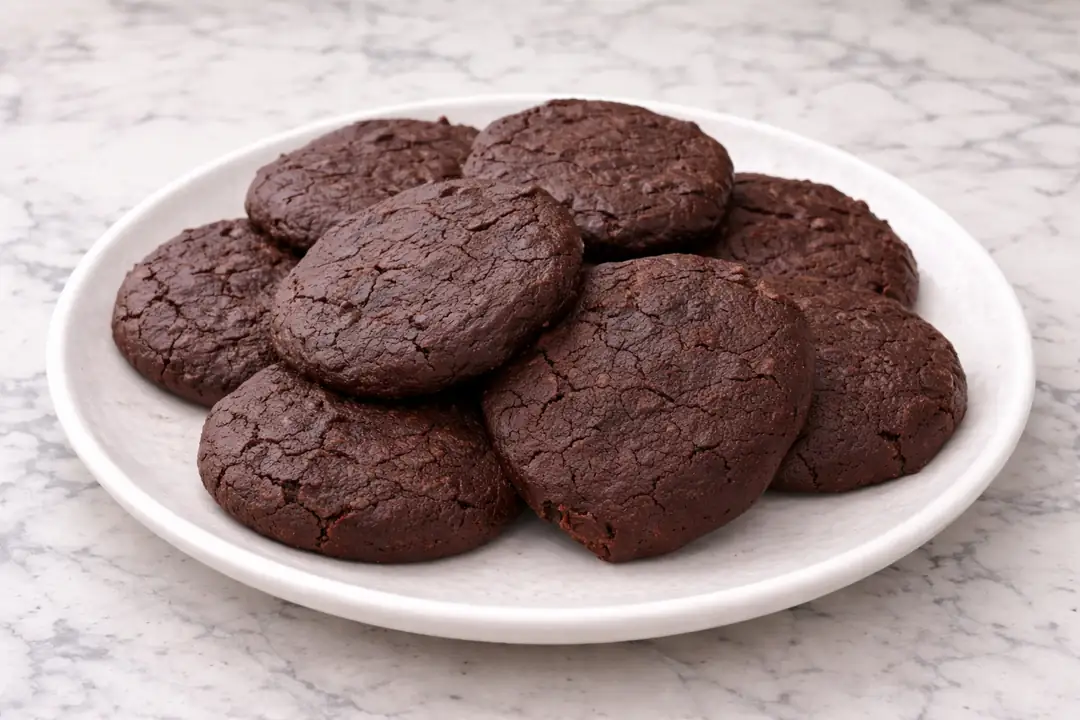 Browni Kurabiye Tarifi (3 Malzemeli, Şerbetsiz)