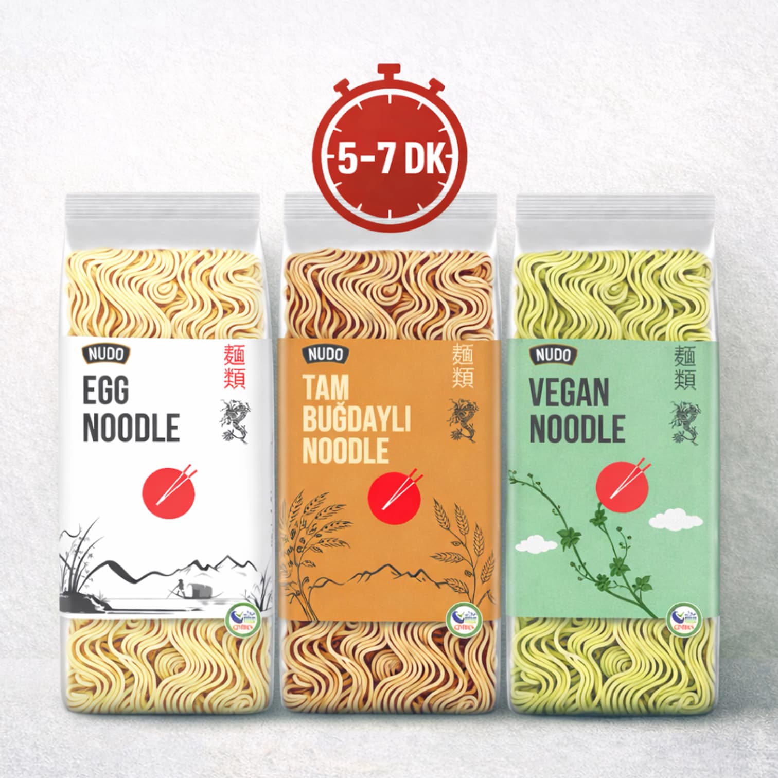 Avantajlı Noodle Seti (3x 350 g) 2