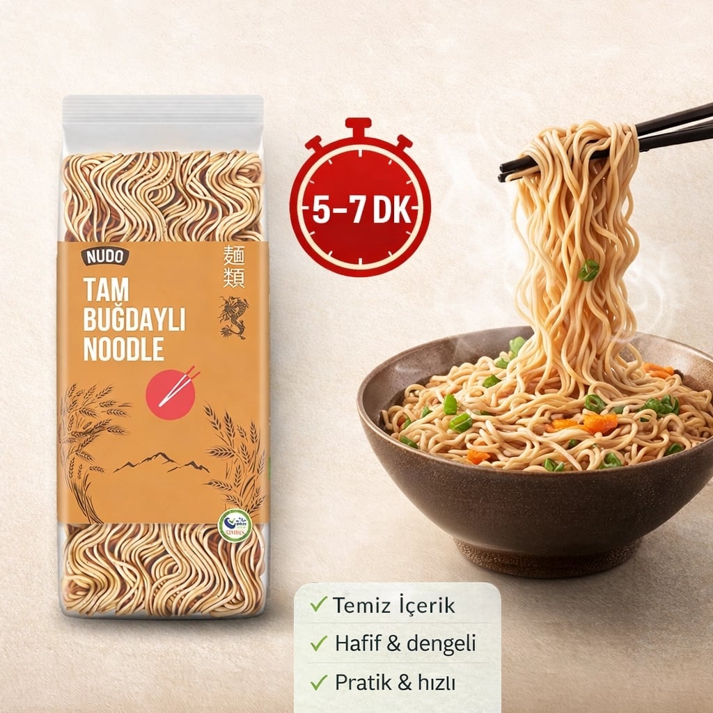 Nudo Tam Buğdaylı Noodle (350 g) 2