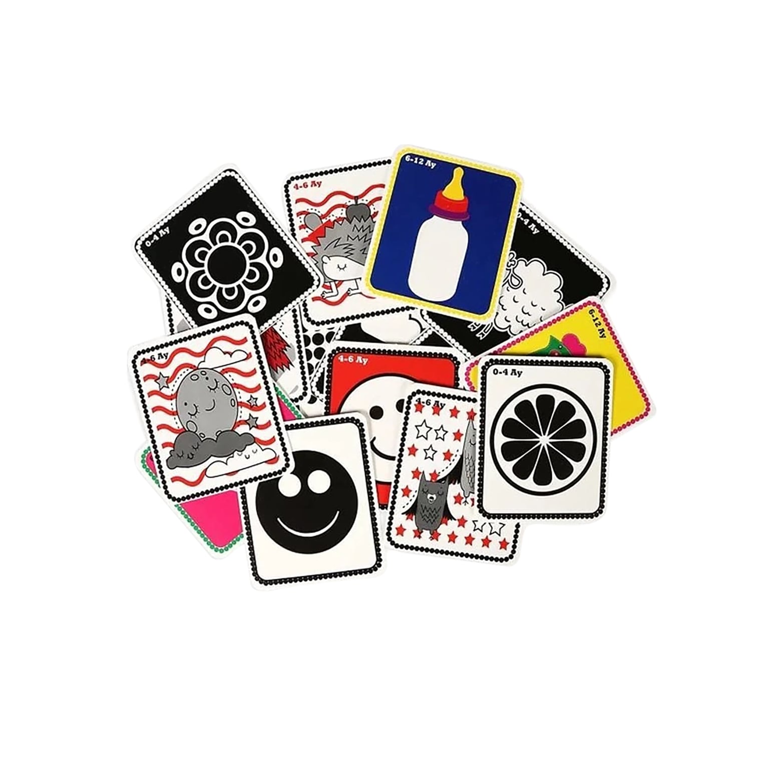 DiyToy Bebeğimin İlk Zeka Kartları 0-12 Ay 2