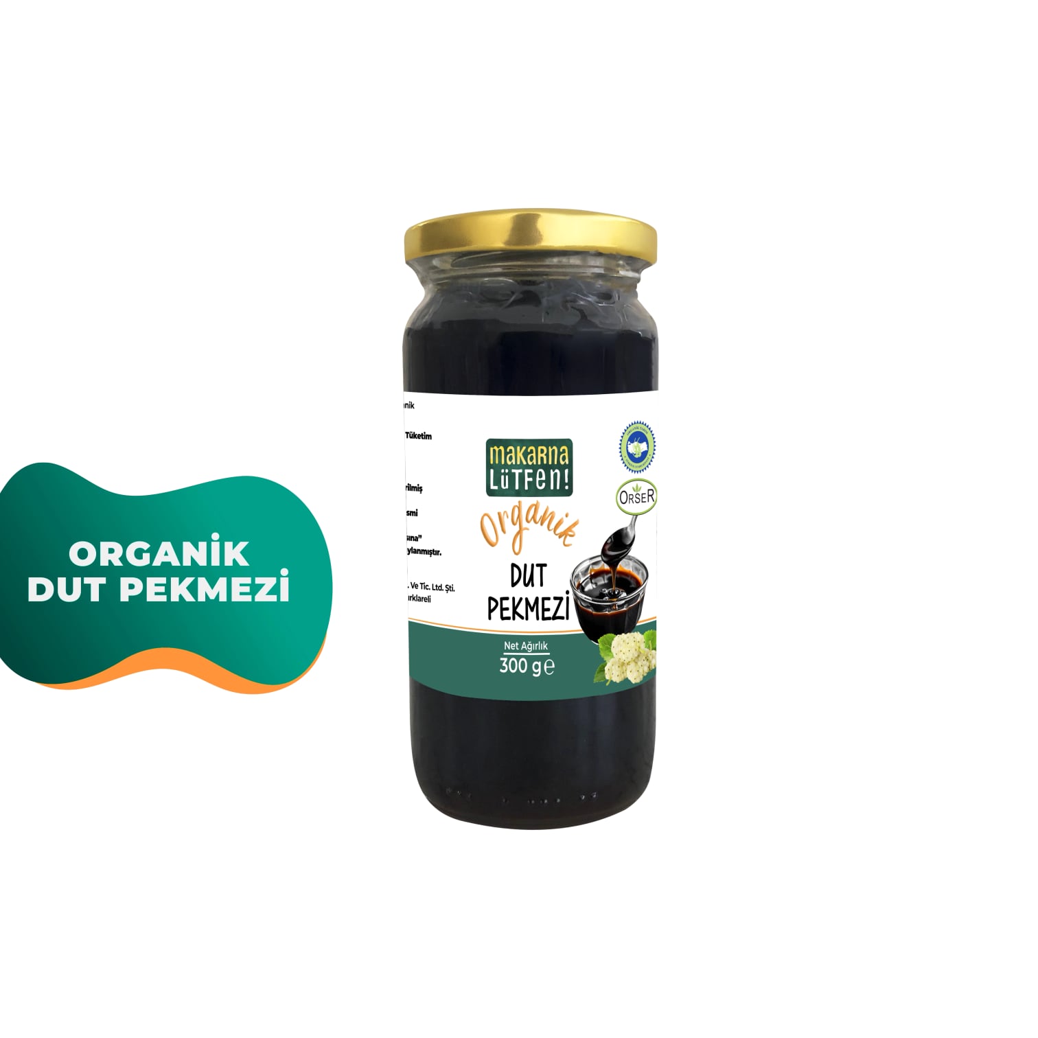 Organik Dut Pekmezi 300 g 2