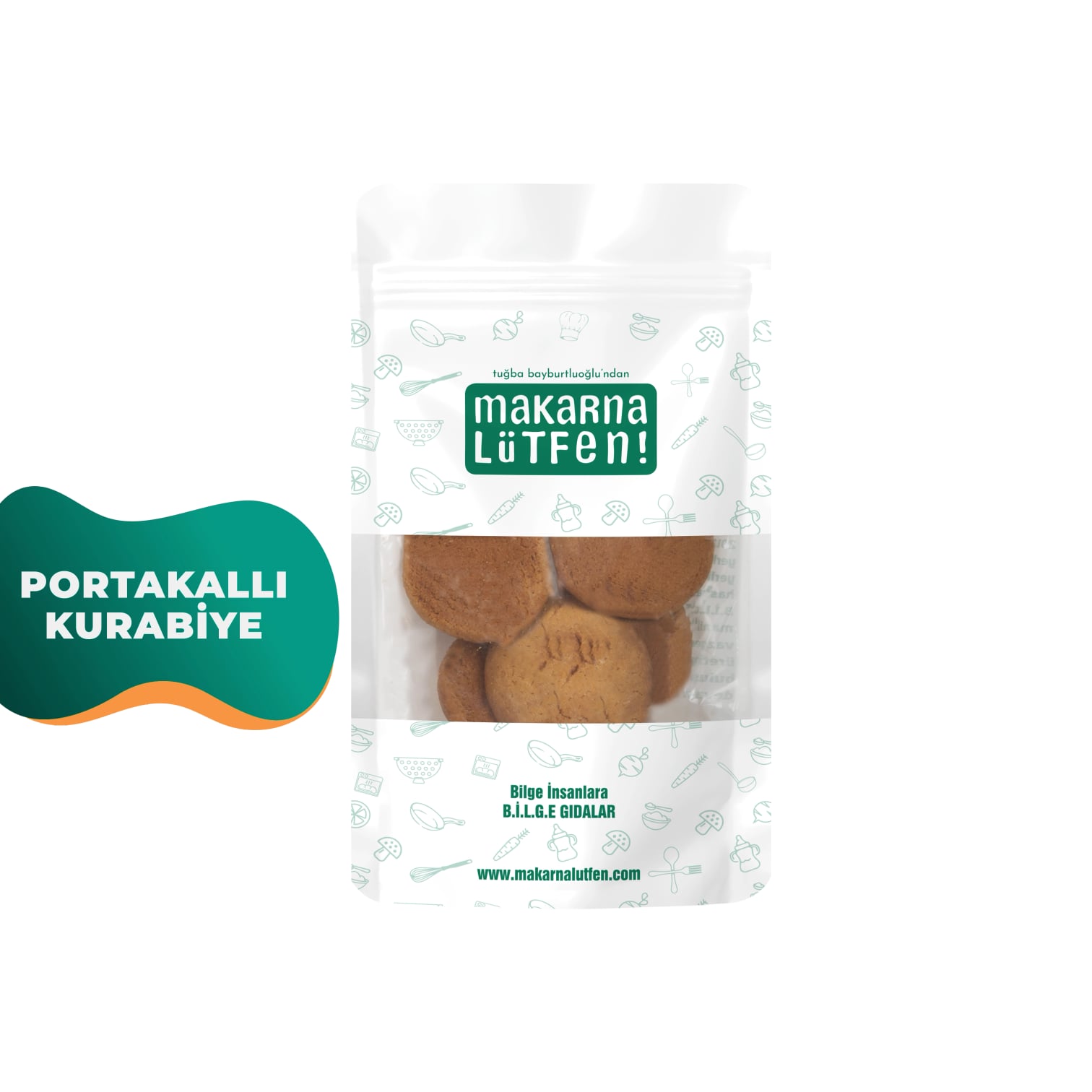 Portakallı Kurabiye (250 gram) 2