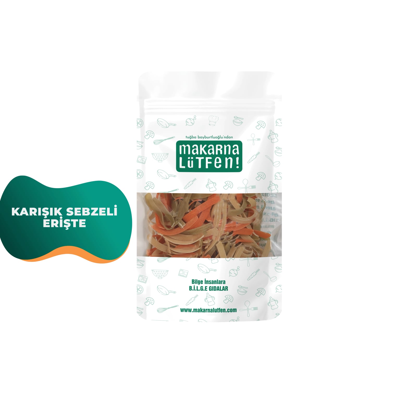 Karışık Sebzeli Erişte (+8 Ay-200 gram) 2