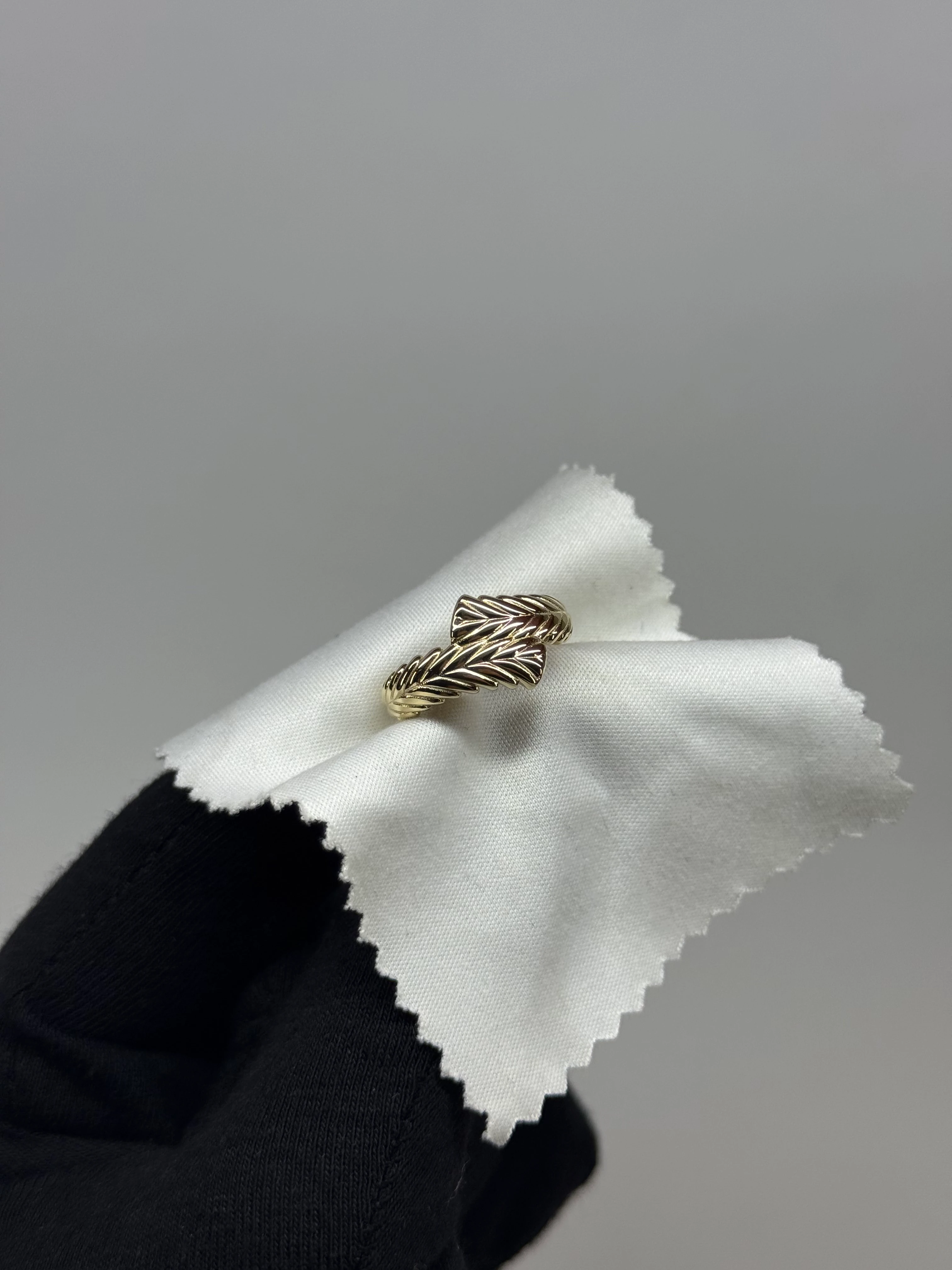 14 K Bombeli Sarmal Altın Yüzük