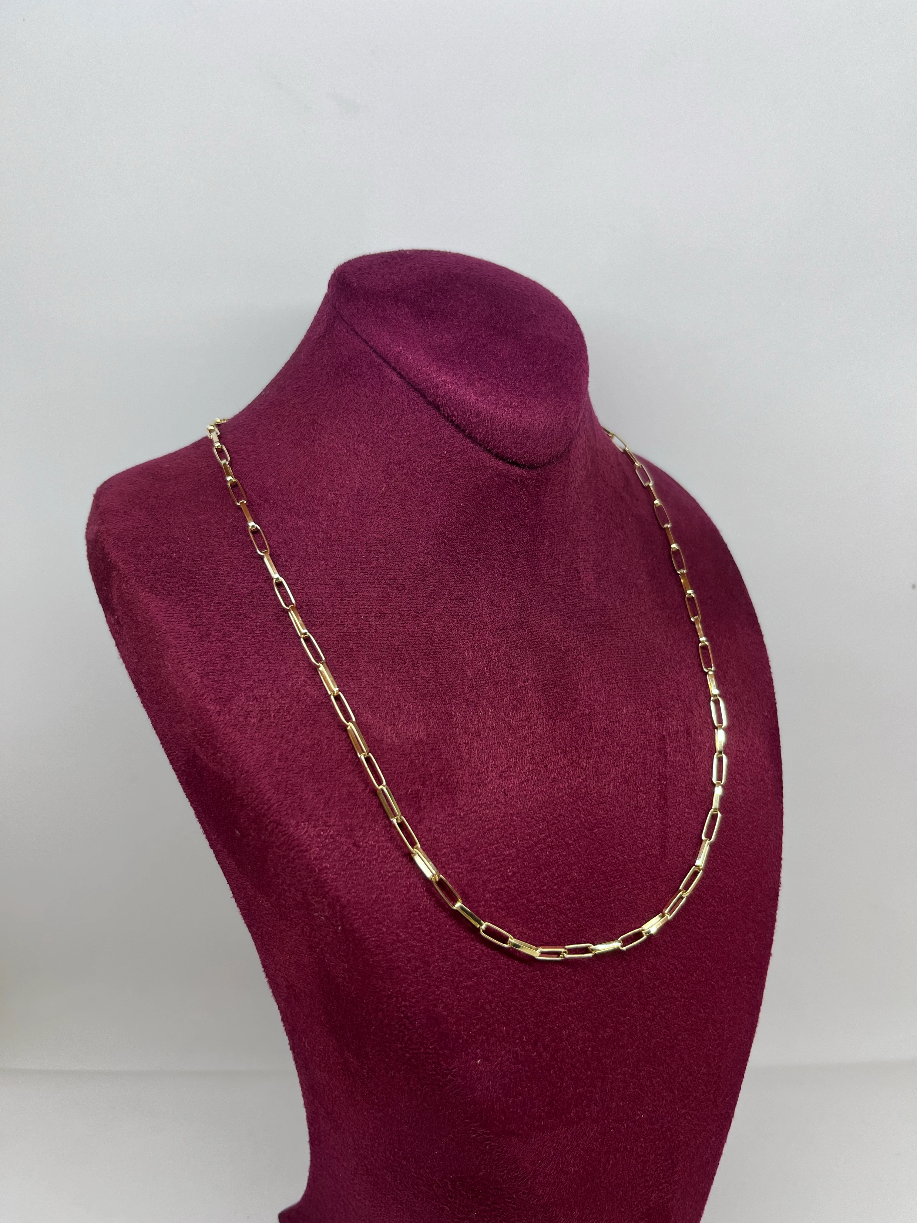 18 K Zincir Altın Kolye