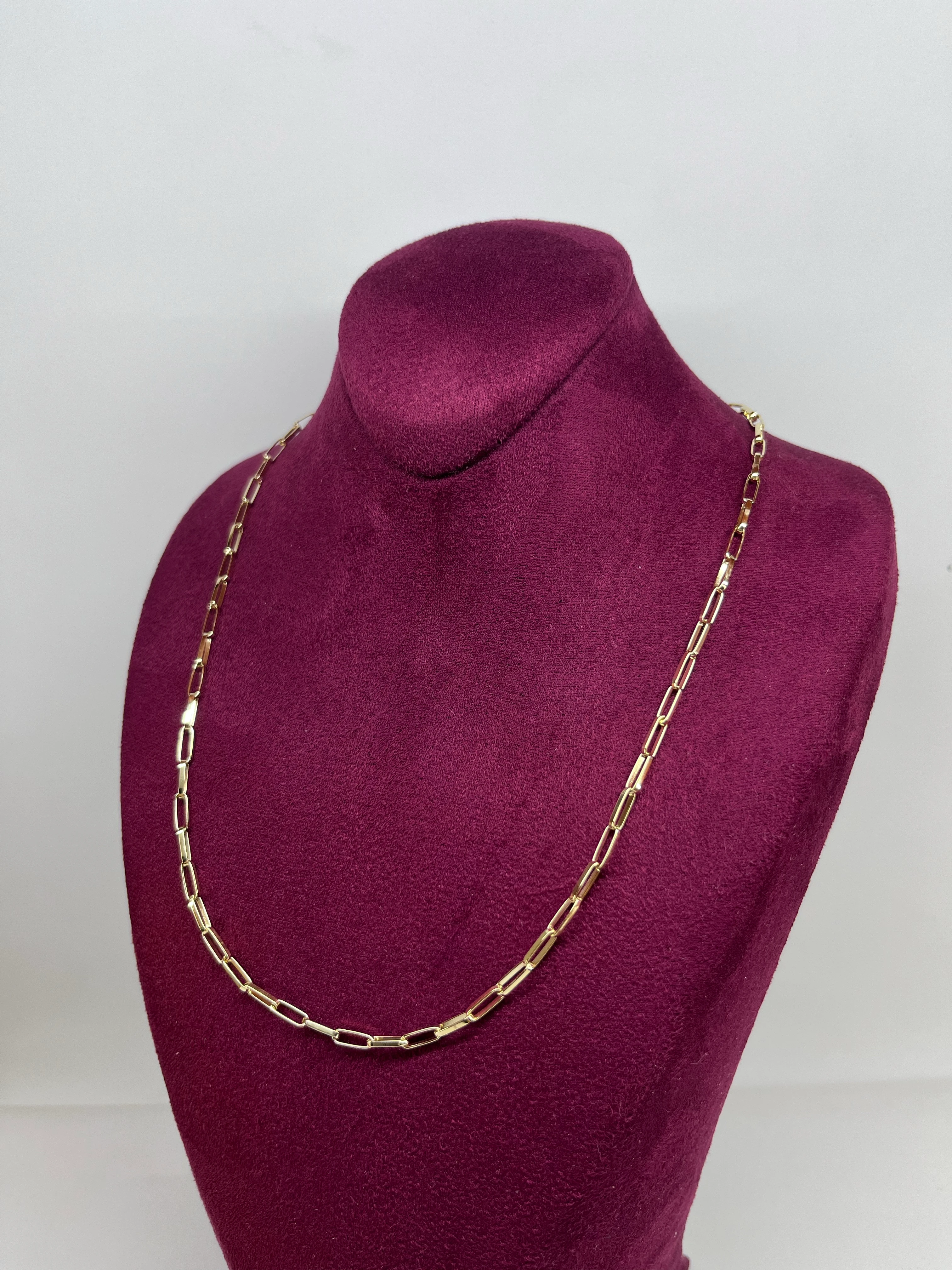 18 K Zincir Altın Kolye