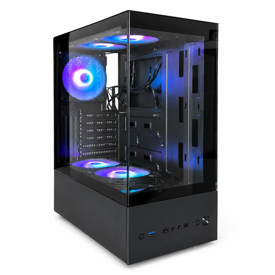 smileページ Zoko Smile Siyah 5x12cm Argb Fanlı Temper Camlı Atx Gaming