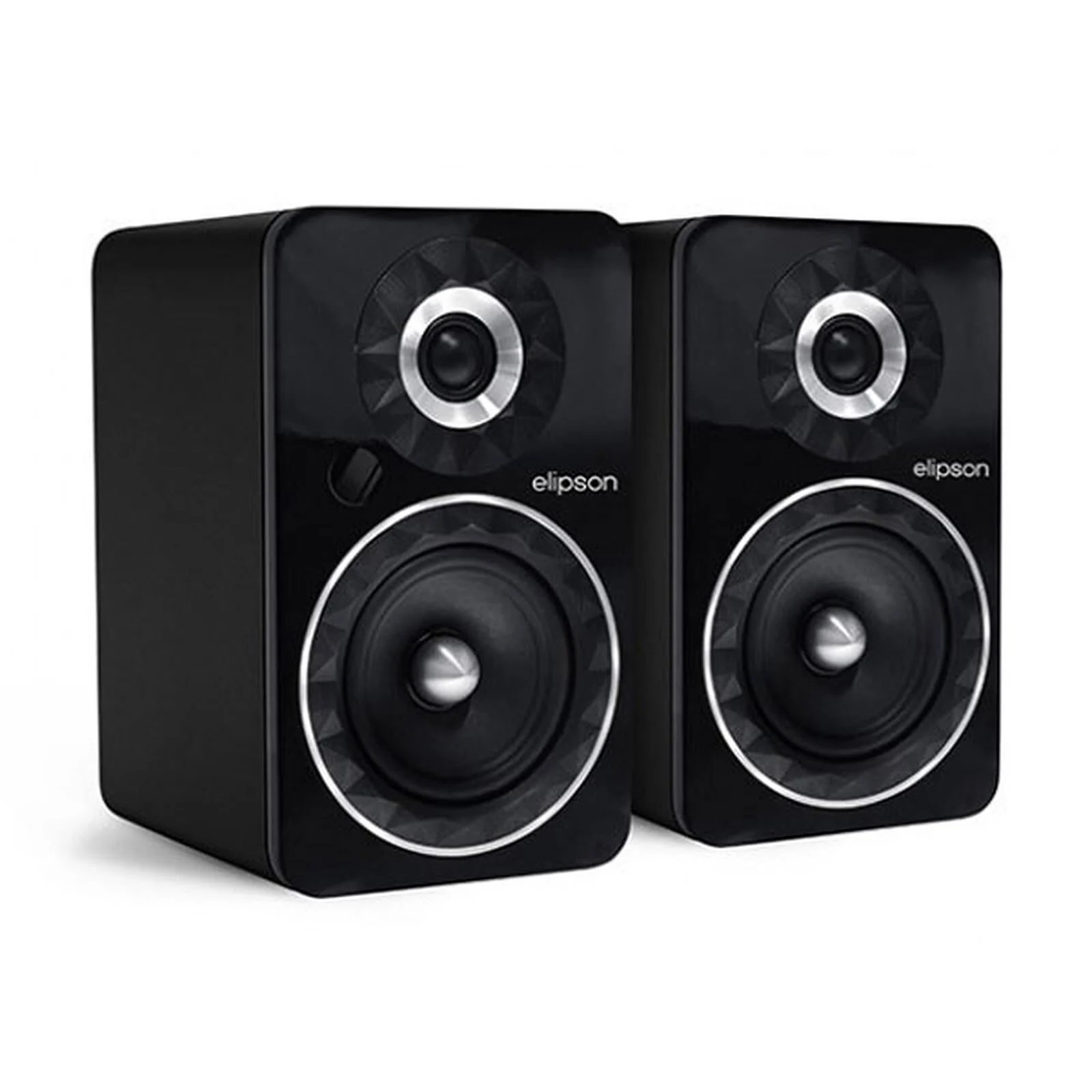 Elipson Prestige Facet 6B BT Aktif Bluetooth Hoparlör Çift Siyah Mağaza Teşhir Ürünü