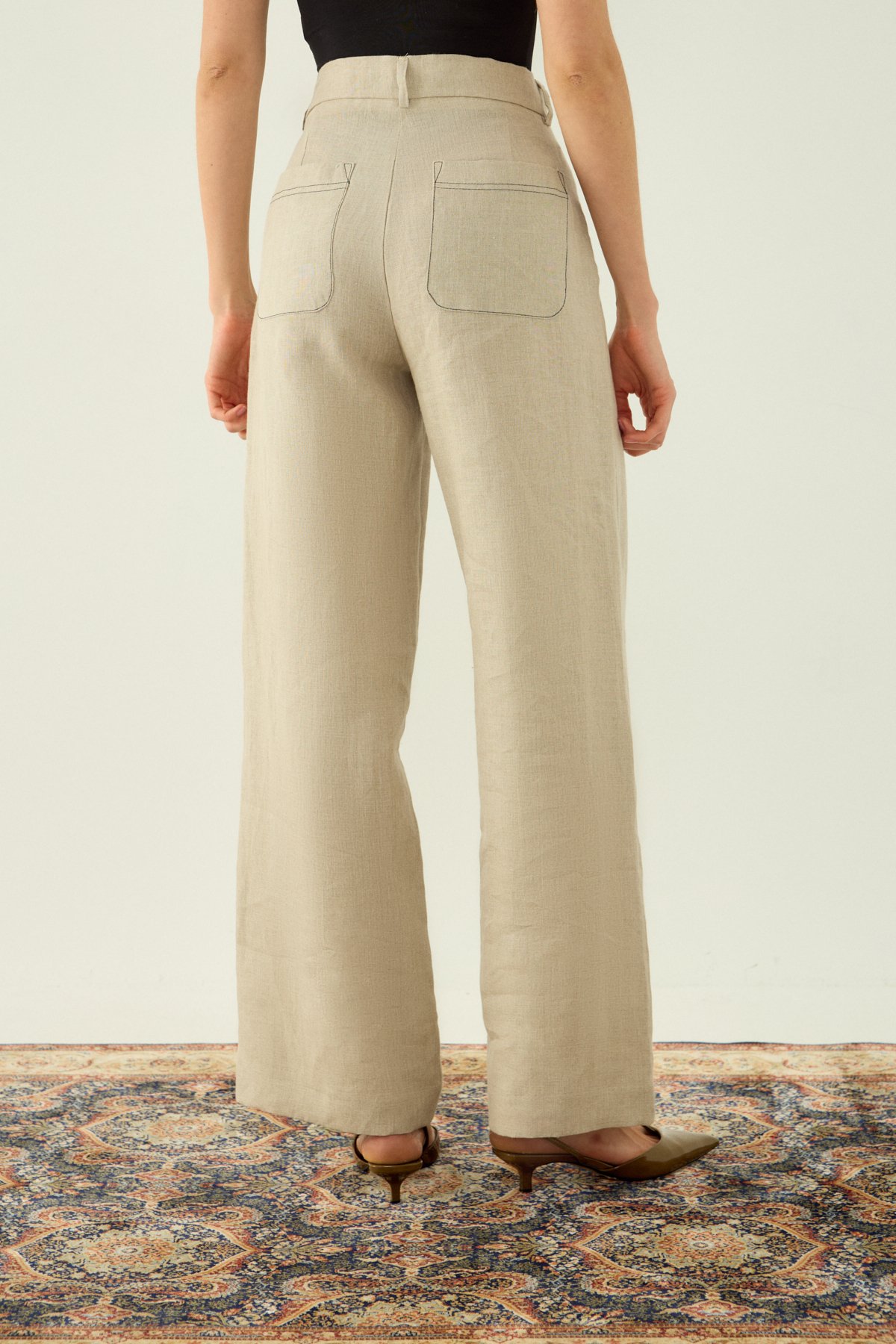 DEXTER %100 KETEN PANTOLON