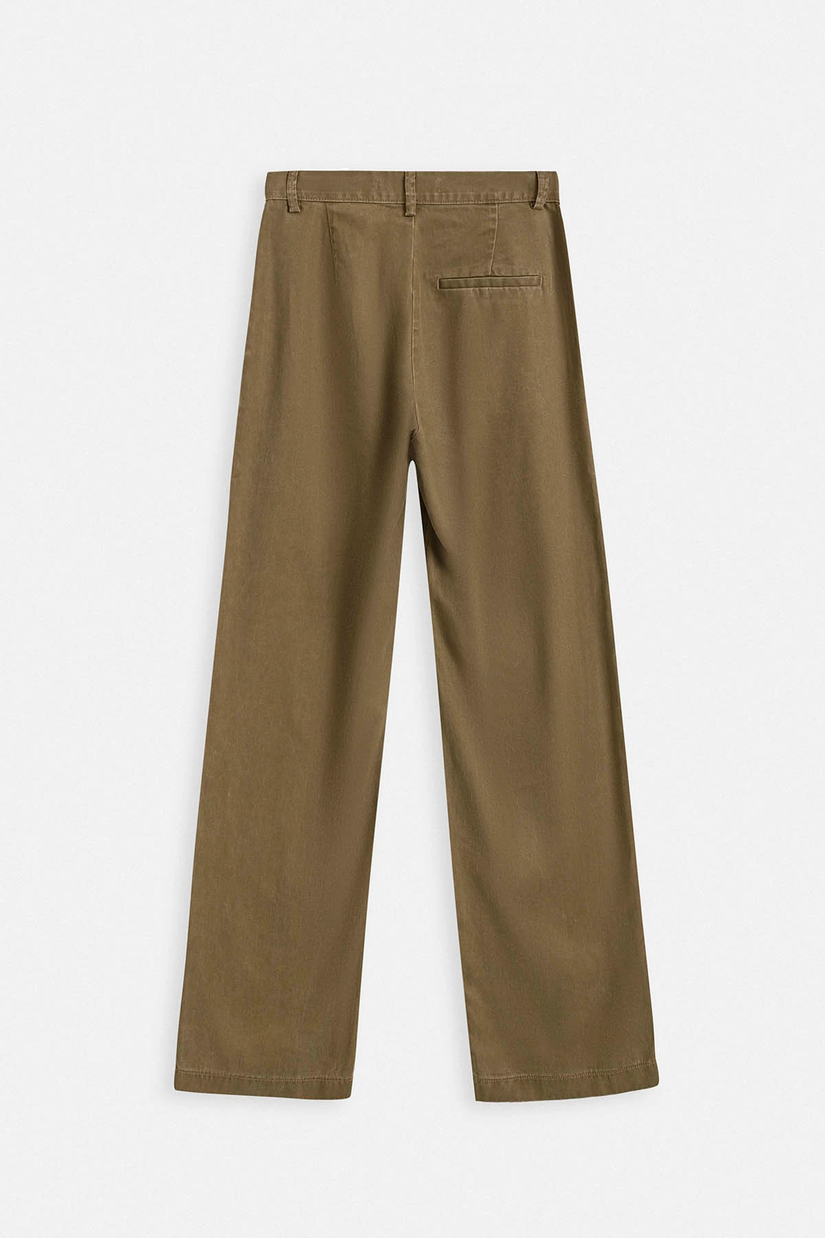 MOLIN YIKAMALI TENCEL PANTOLON - HAKİ