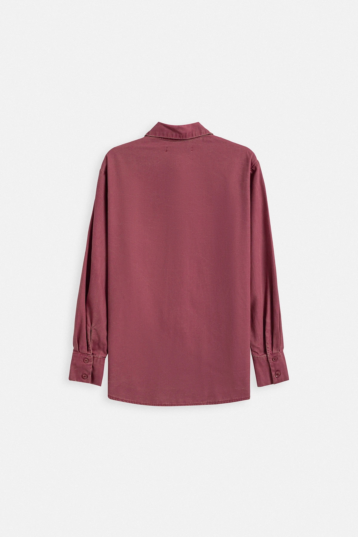 MOLIN YIKAMALI TENCEL GÖMLEK - LİLA