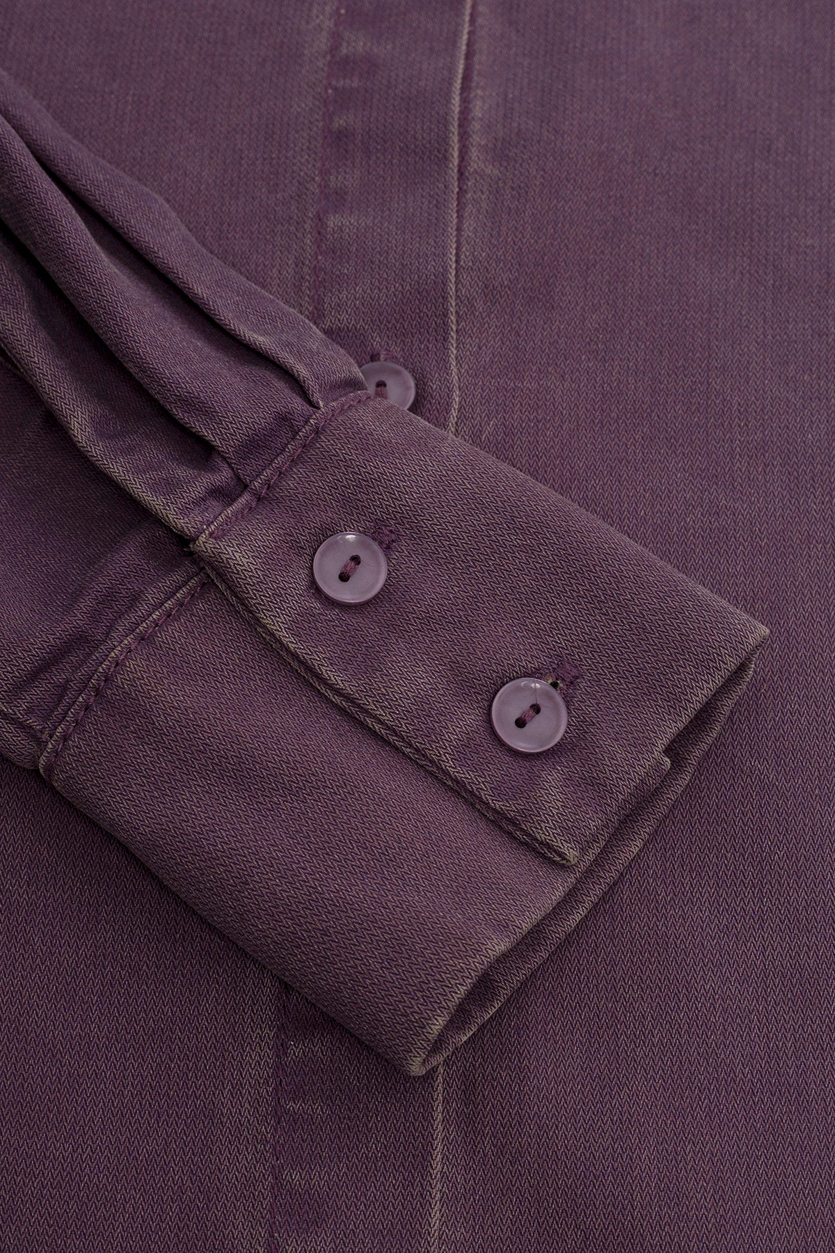 MOLIN YIKAMALI TENCEL GÖMLEK - MÜRDÜM