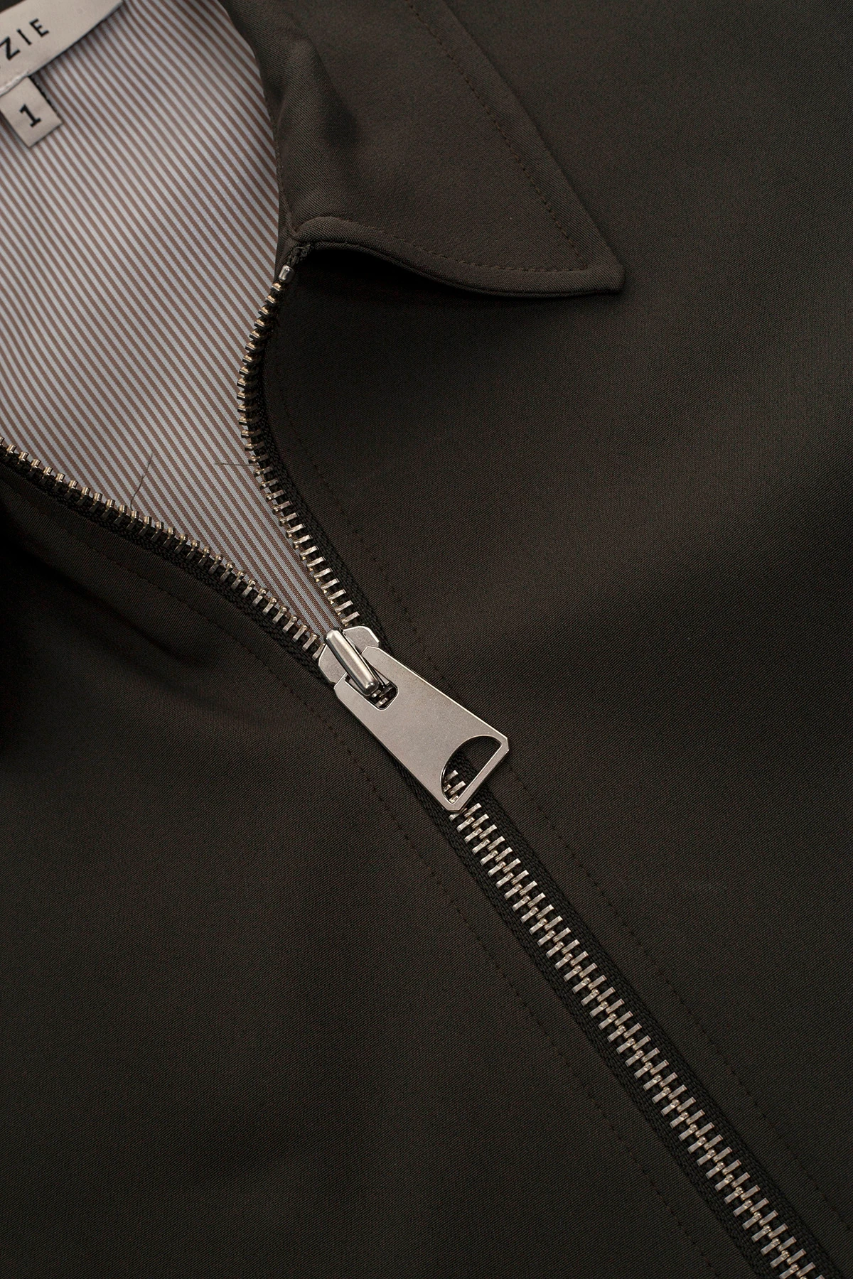 FERMUARLI BOMBER DIŞ CEKET - HAKİ