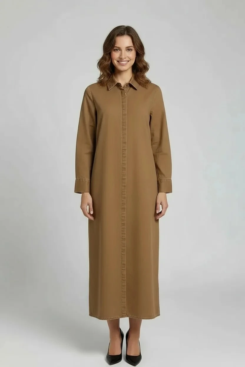 MOLIN YIKAMALI TENCEL ELBİSE