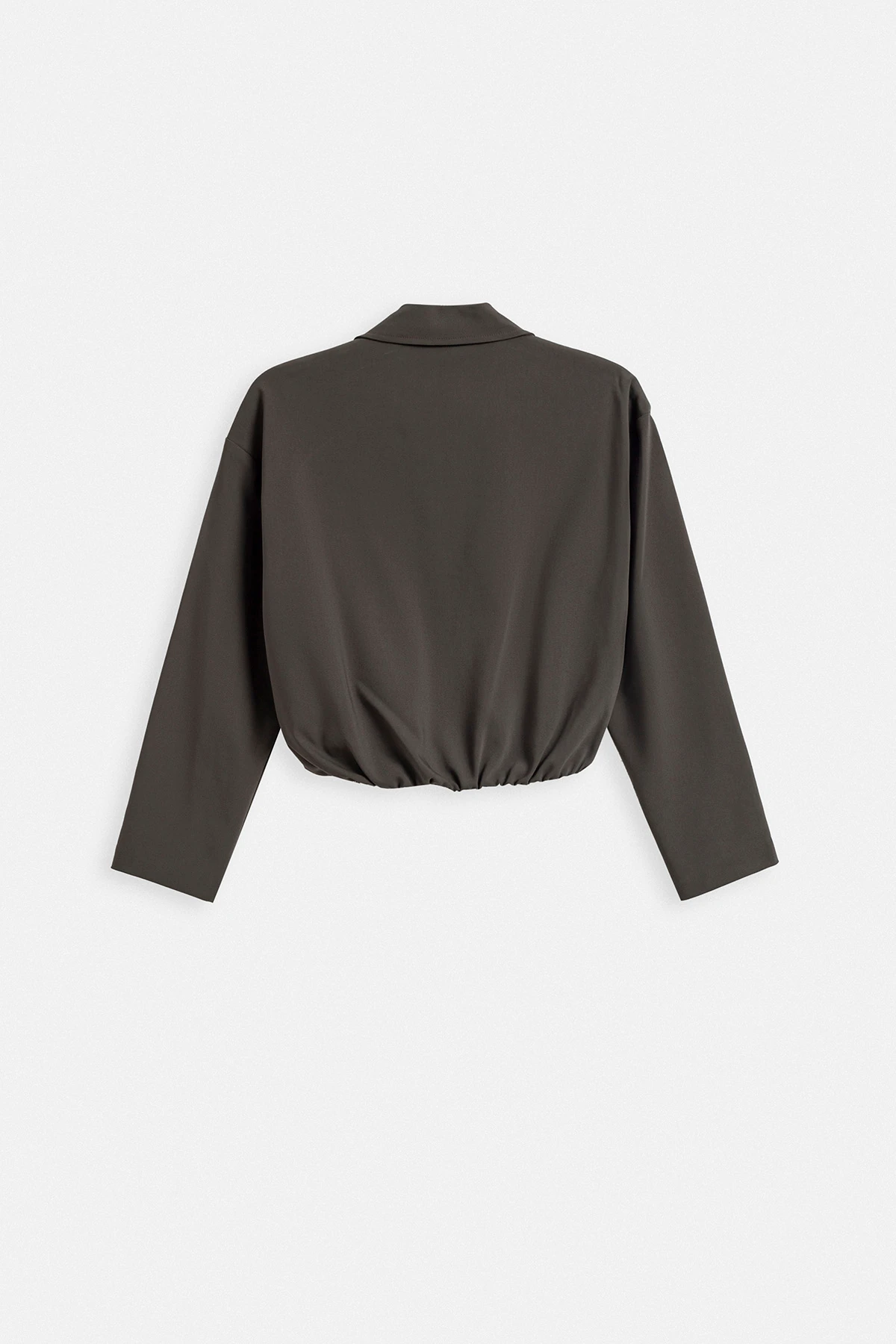 FERMUARLI BOMBER DIŞ CEKET - HAKİ