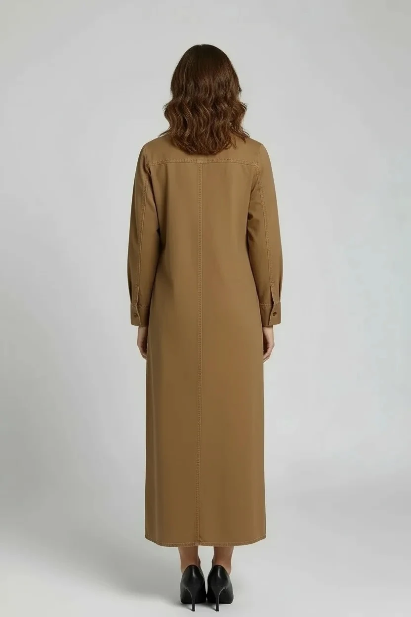 MOLIN YIKAMALI TENCEL ELBİSE