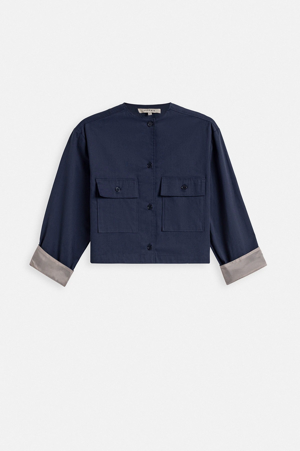 SAHARA PAMUK CEKET - LACİVERT