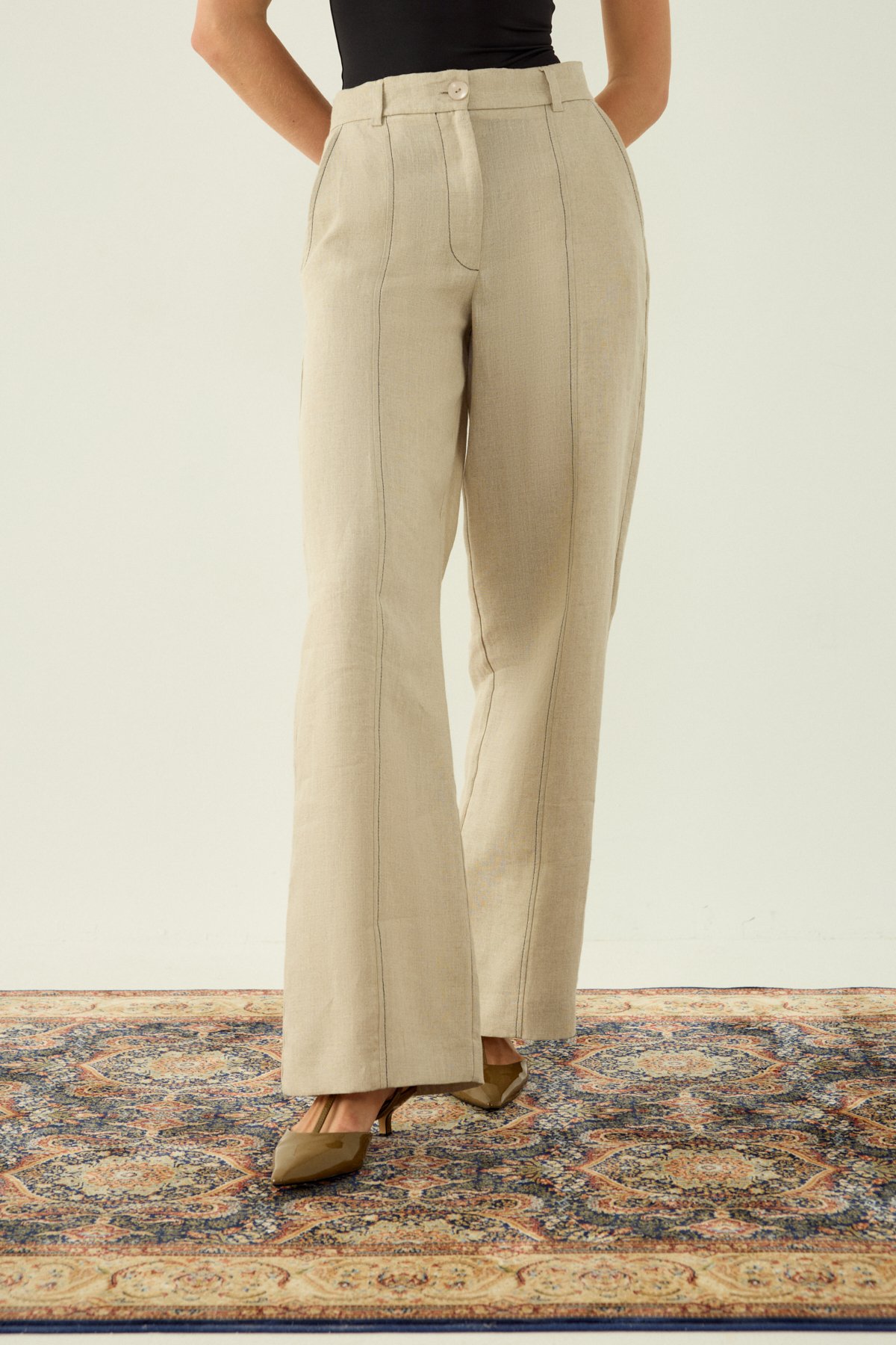 DEXTER %100 KETEN PANTOLON