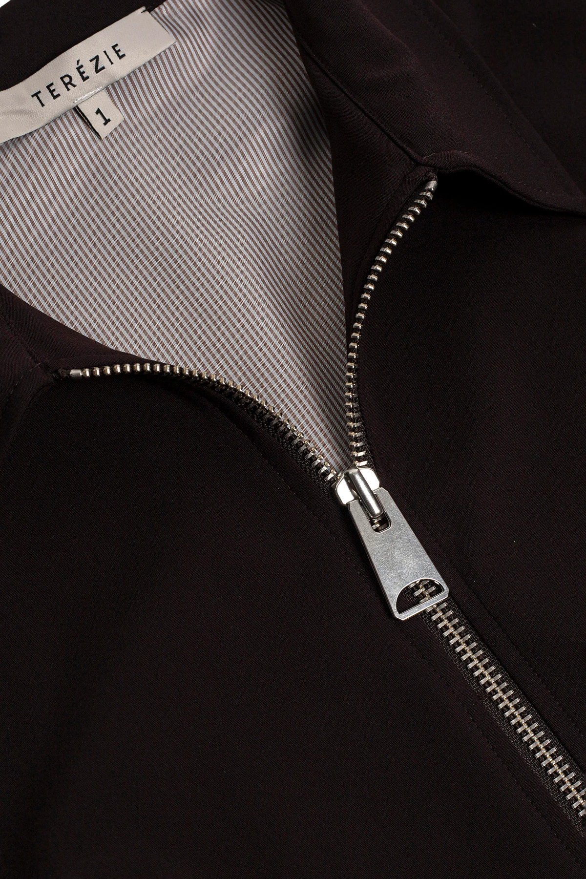 FERMUARLI BOMBER DIŞ CEKET - KAHVE