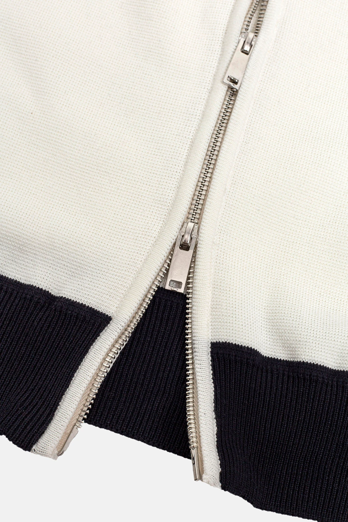 FERMUARLI OVERSIZE PAMUK TRİKO - LACİVERT