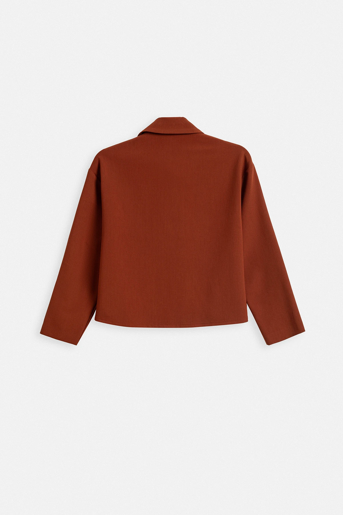 OSLO VOLANLI KISA GÖMLEK - TABA