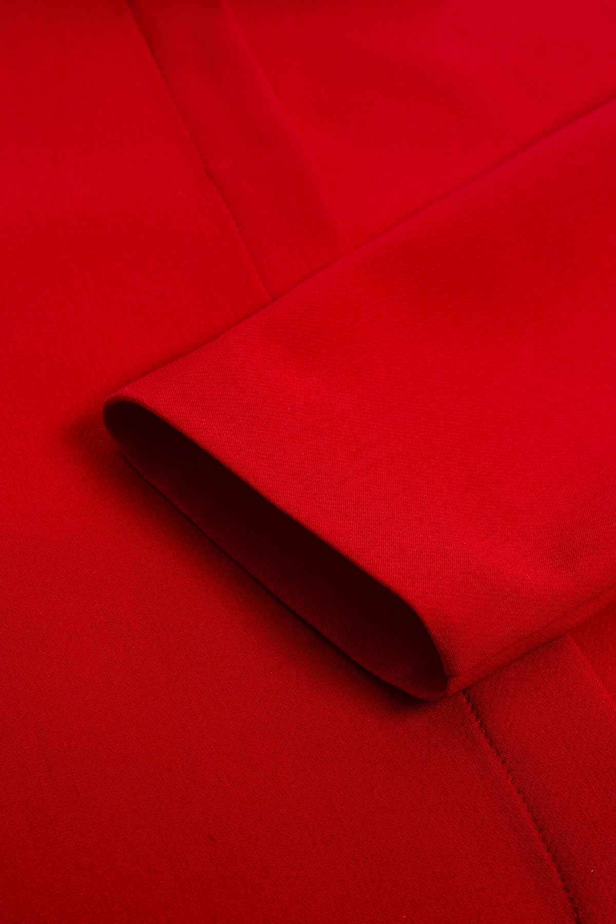 OSLO VOLANLI KISA GÖMLEK - KIRMIZI