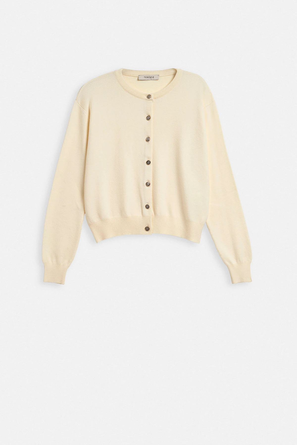 YUMUŞAK DOKULU TRİKO HIRKA - EKRU