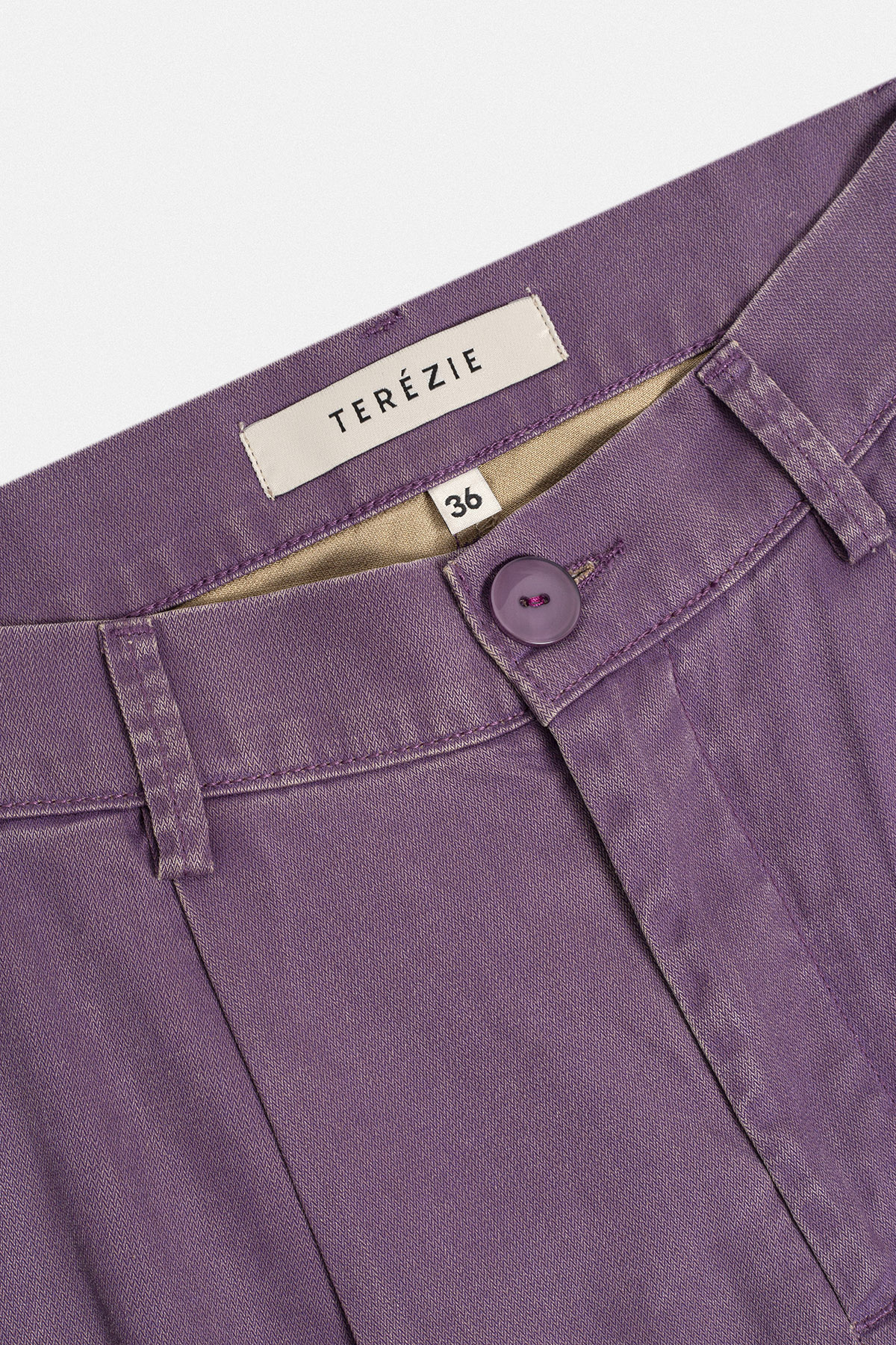 MOLIN YIKAMALI TENCEL PANTOLON - MÜRDÜM