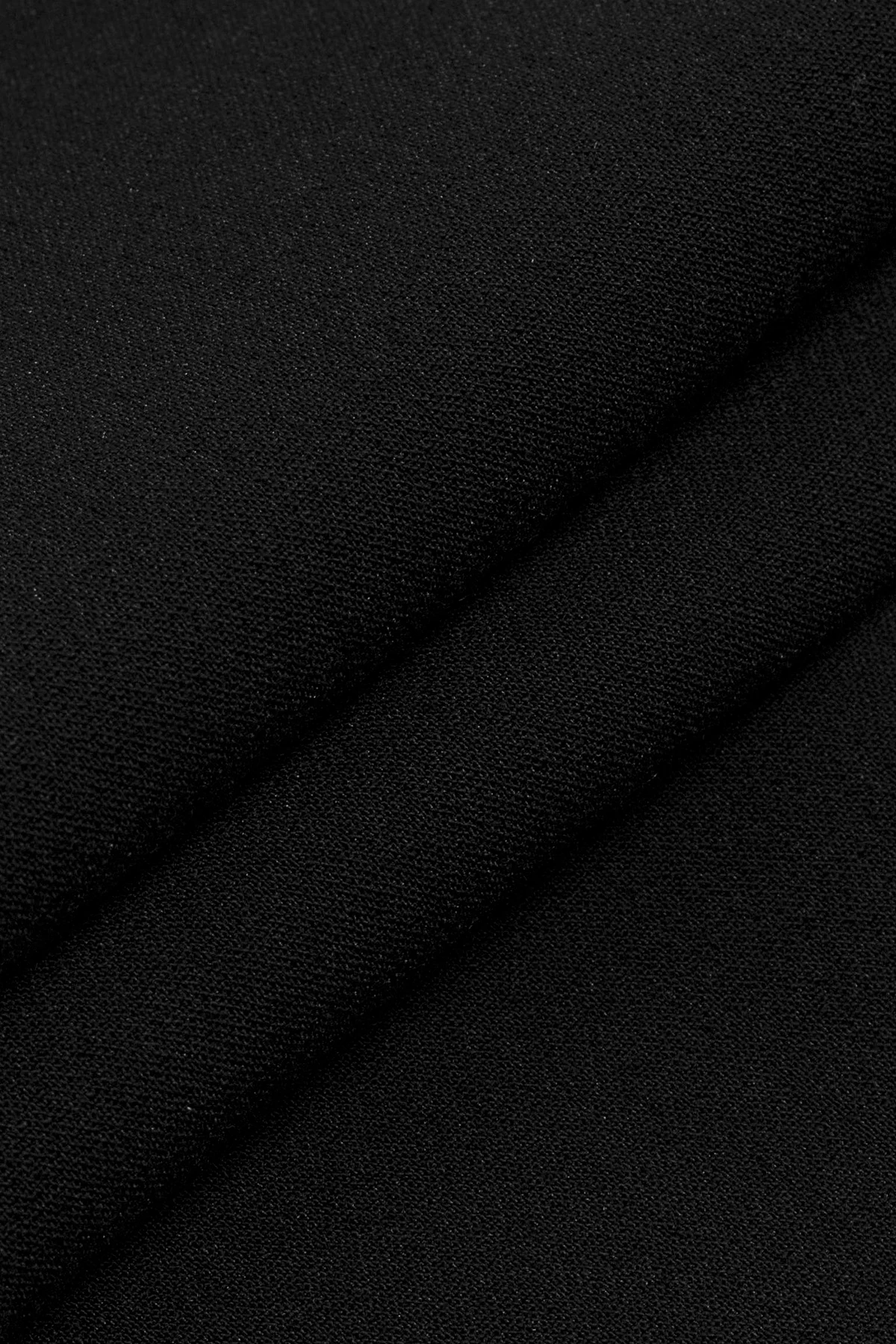 OSLO VOLANLI KISA GÖMLEK - SİYAH