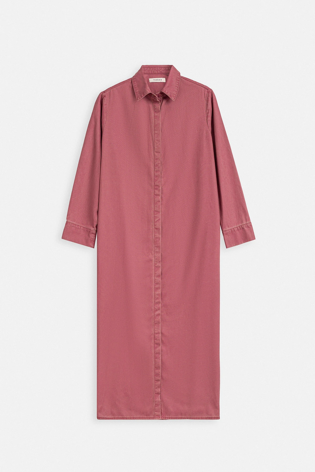 MOLIN YIKAMALI TENCEL ELBİSE - LİLA