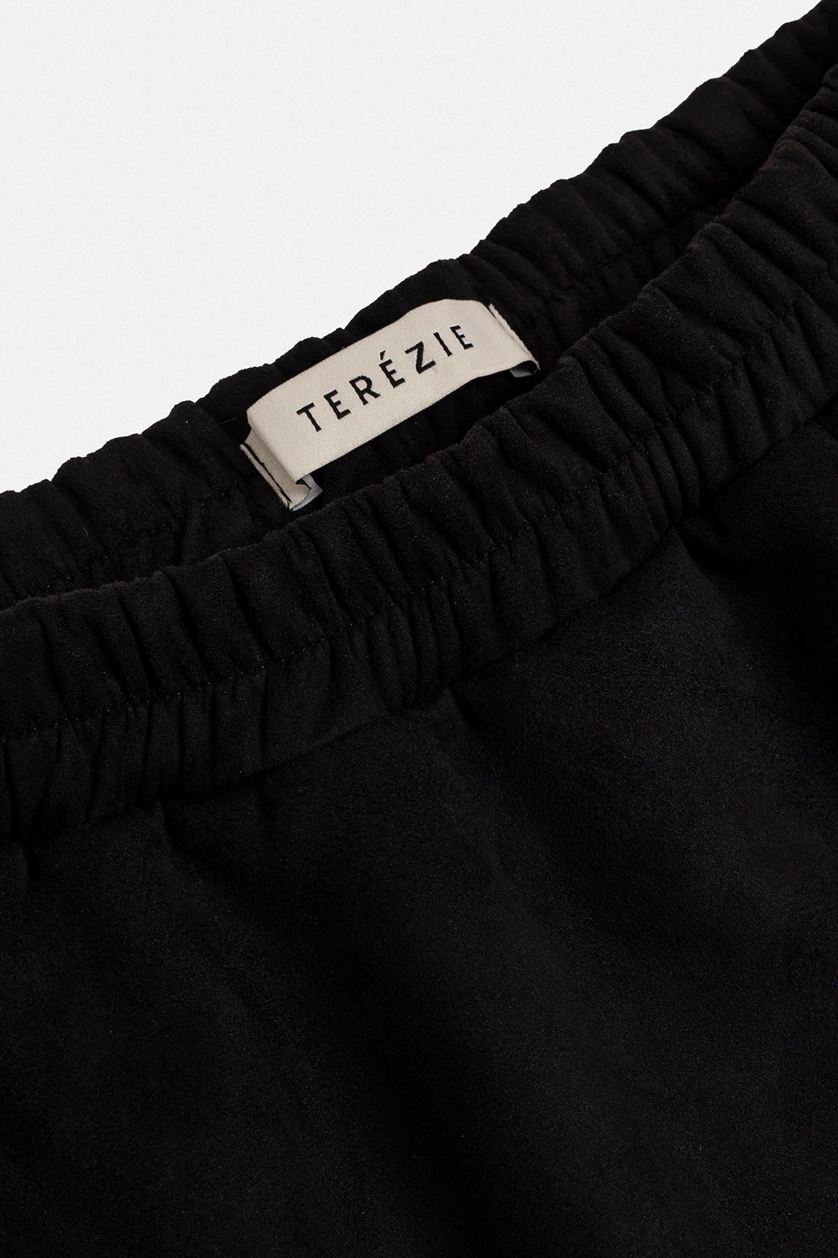 SCUBA SUET MIDI ETEK - SİYAH