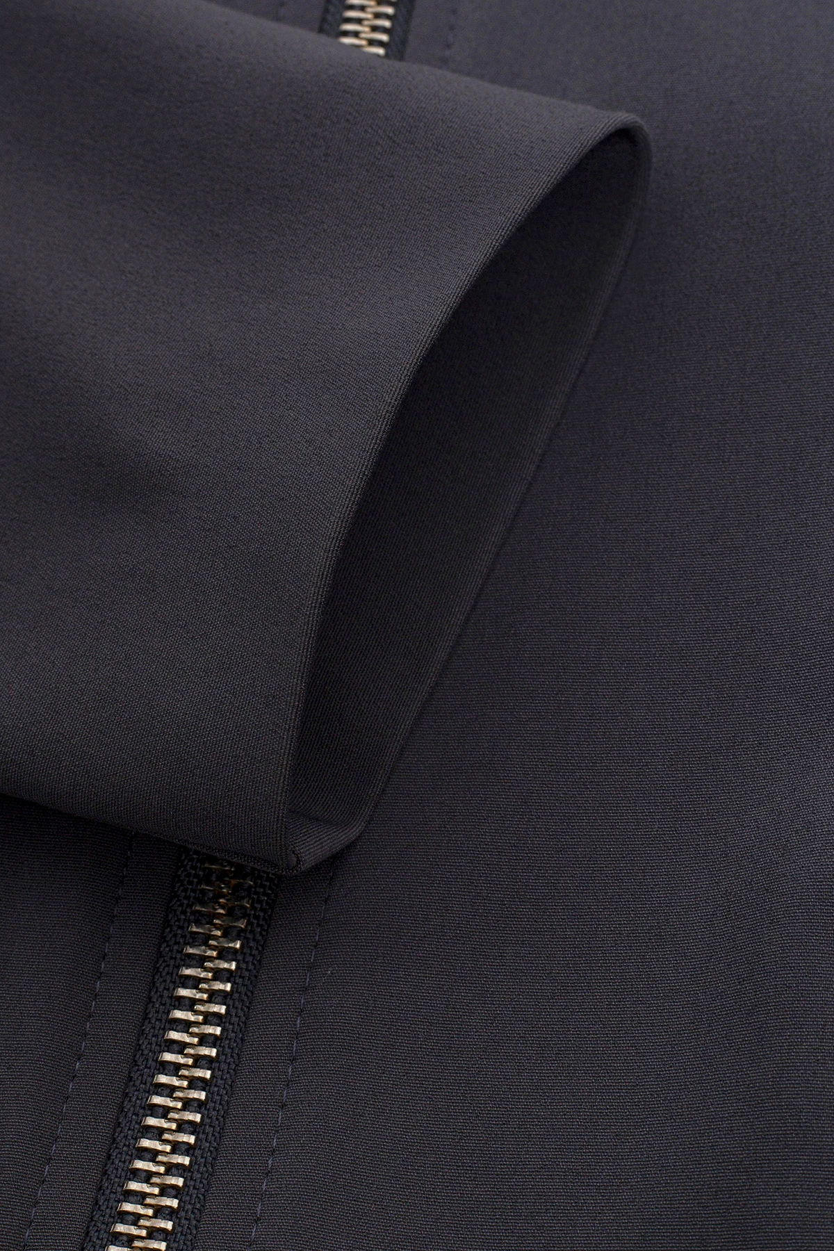 FERMUARLI BOMBER DIŞ CEKET - GRİ