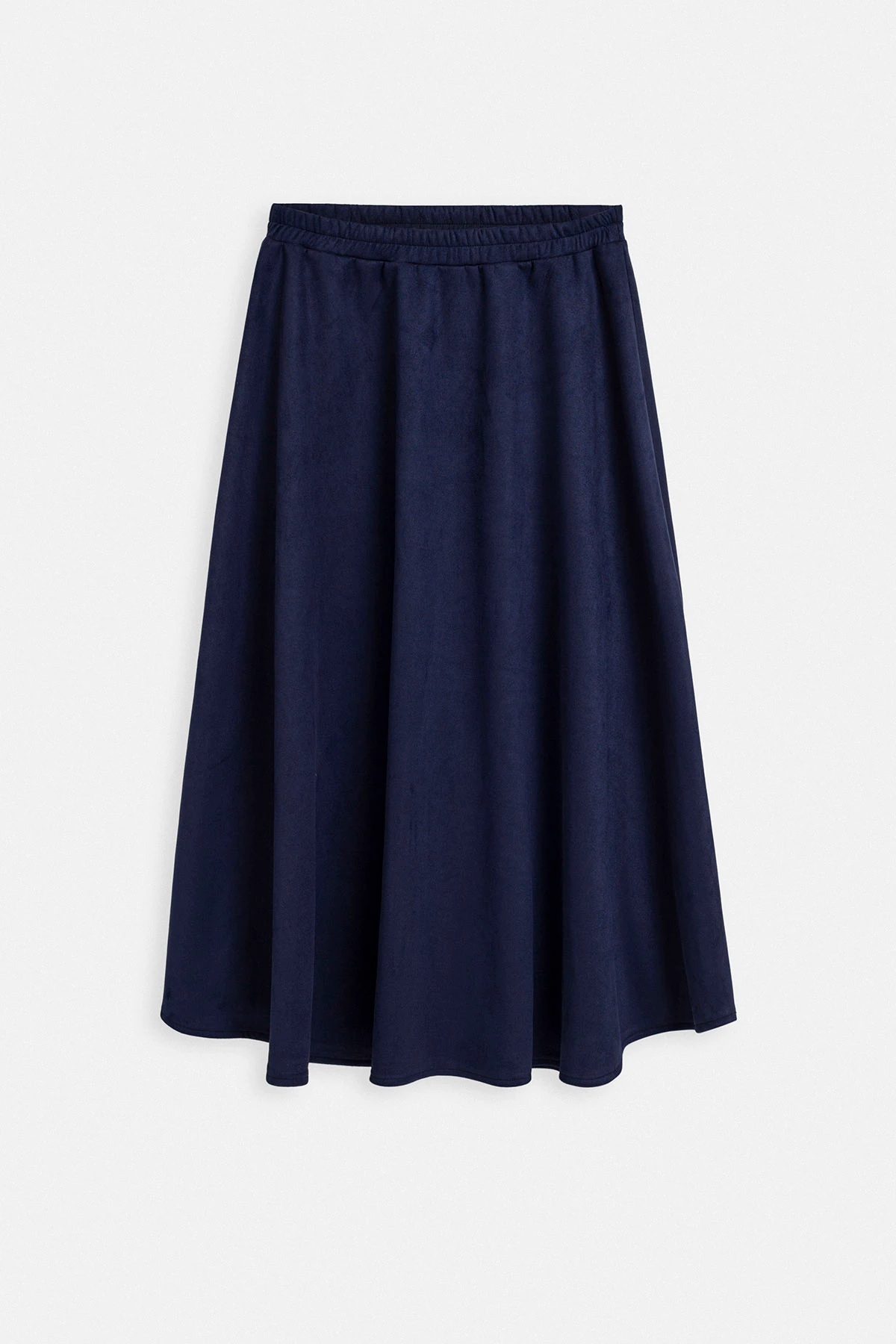 SCUBA SUET MIDI ETEK - LACİVERT