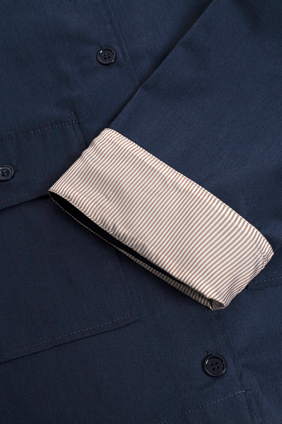 SAHARA PAMUK CEKET - LACİVERT