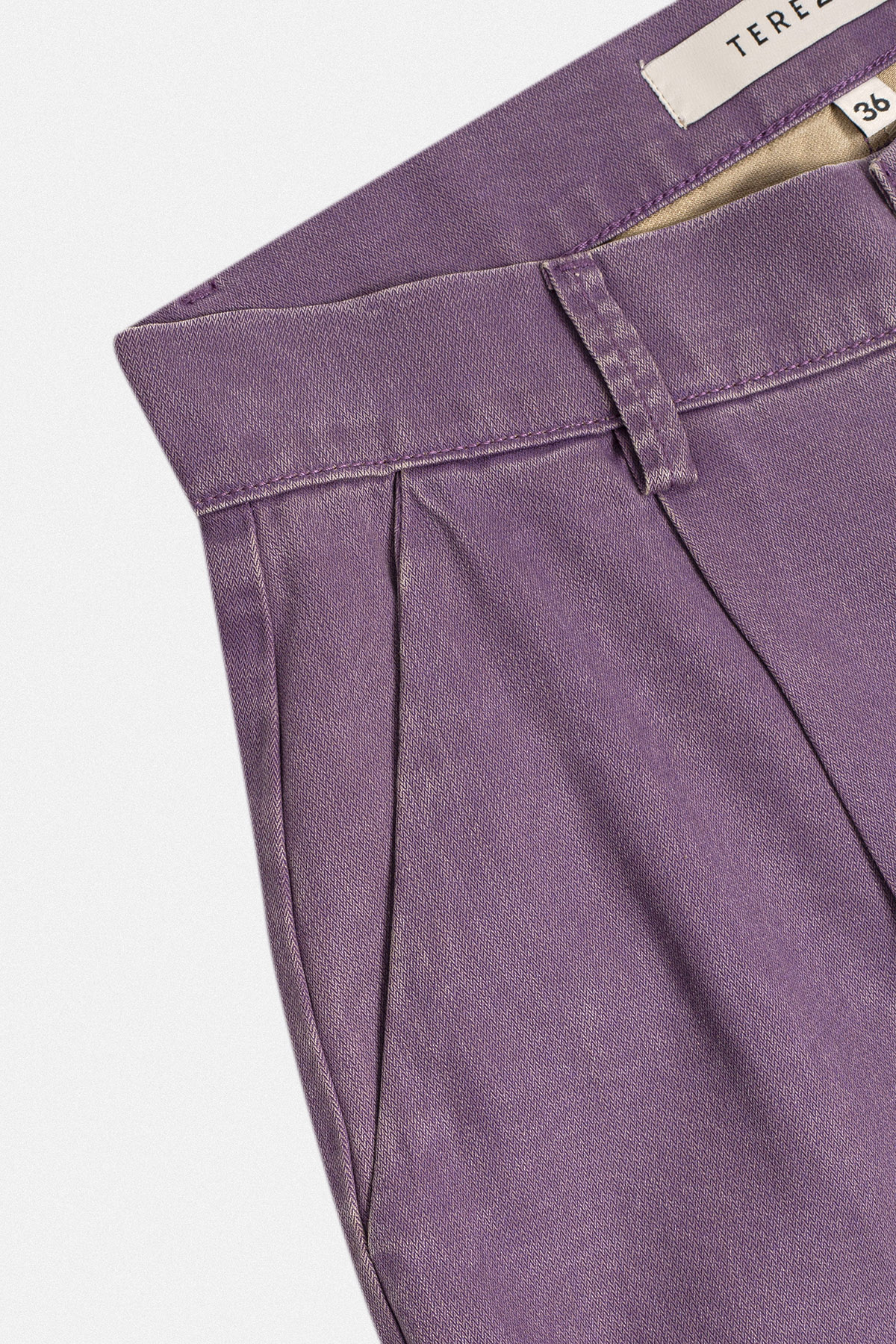 MOLIN YIKAMALI TENCEL PANTOLON - MÜRDÜM