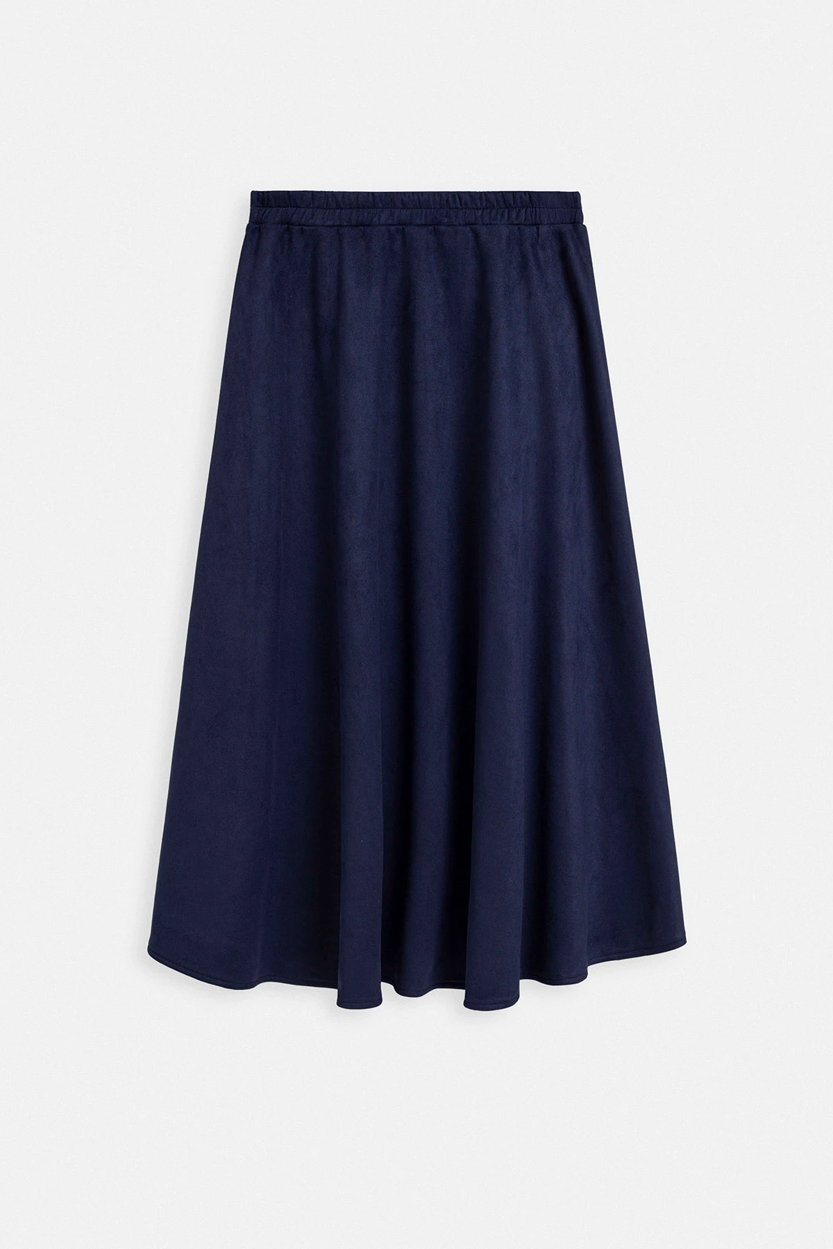 SCUBA SUET MIDI ETEK - LACİVERT