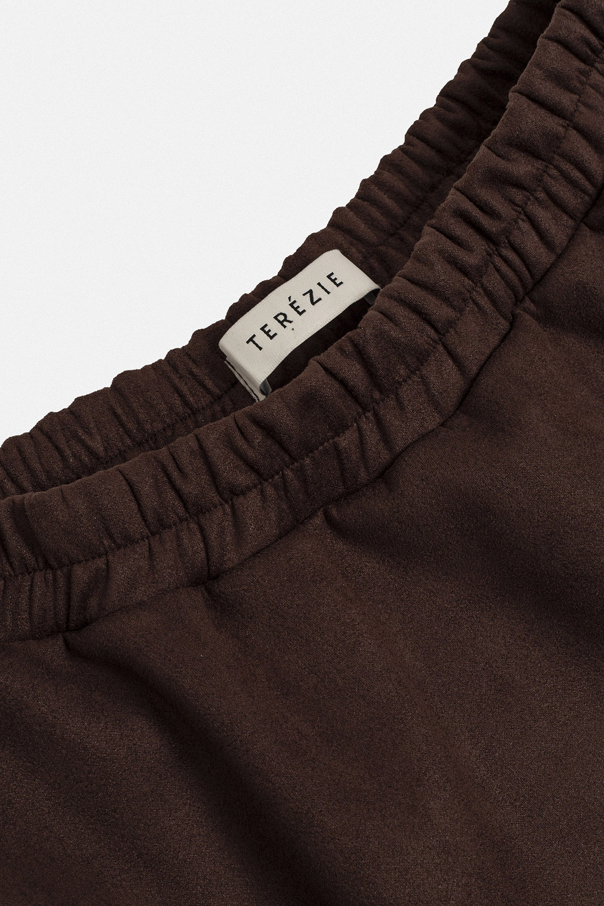 SCUBA SUET MIDI ETEK - KAHVE