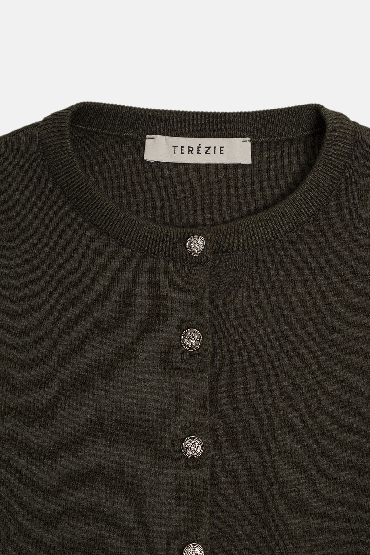 YUMUŞAK DOKULU TRİKO HIRKA - HAKİ